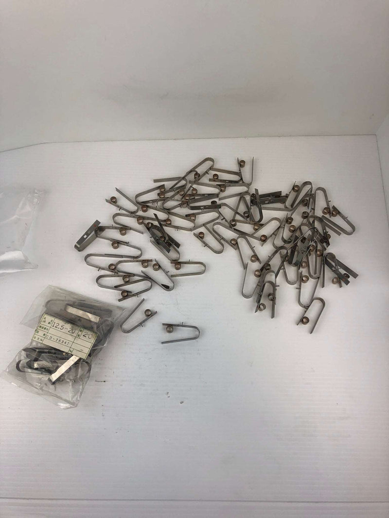 12.5-20 064 Electrical Part - Clip (Lot of 80)