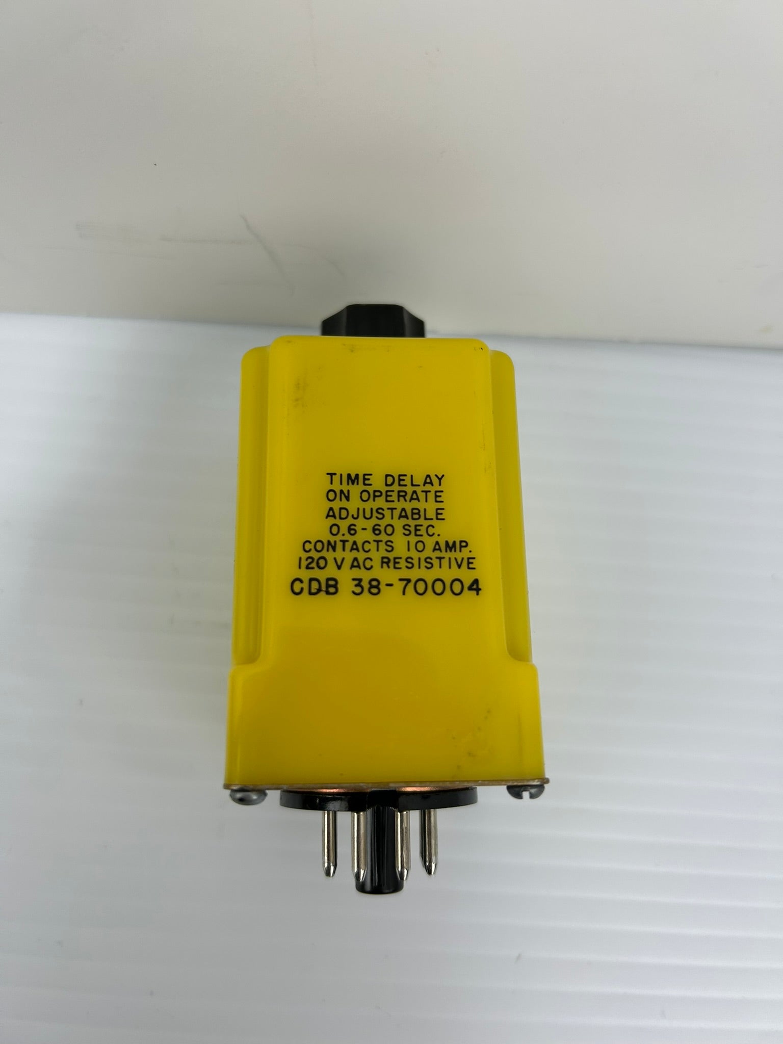 AMF Potter & Brumfield CDB 38-70004 Time Delay Relay 0.6-60Sec 120VAC - Lot of 5