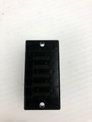 Idec BTB15 Terminal Block 600V 1.25mm² 5P - Lot of 3