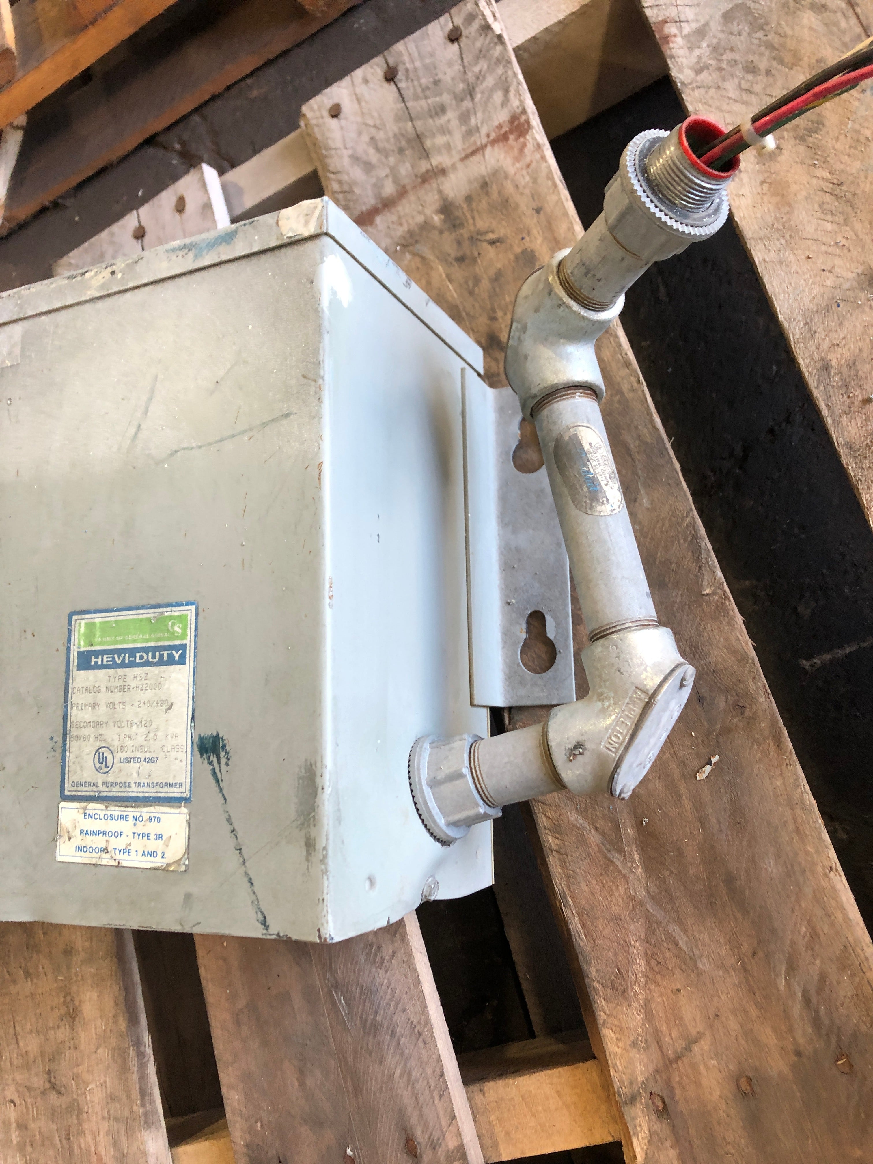Hevi-Duty HZ2000 General Purpose Transformer Type HSZ 1 PH 2kVA