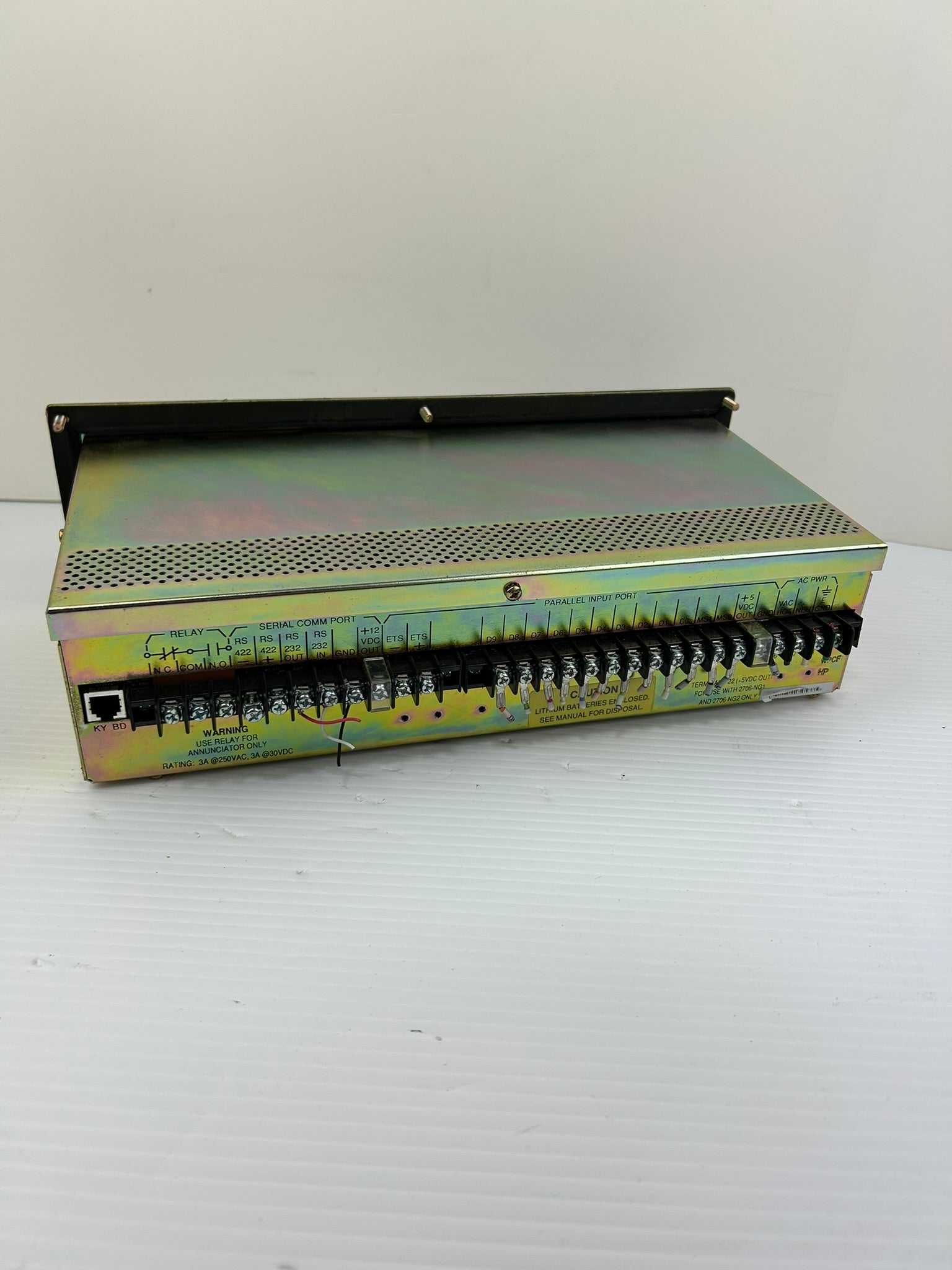 Allen Bradley Dataliner 2706-B23J8 Industrial LED Message Display Ser G Rev B