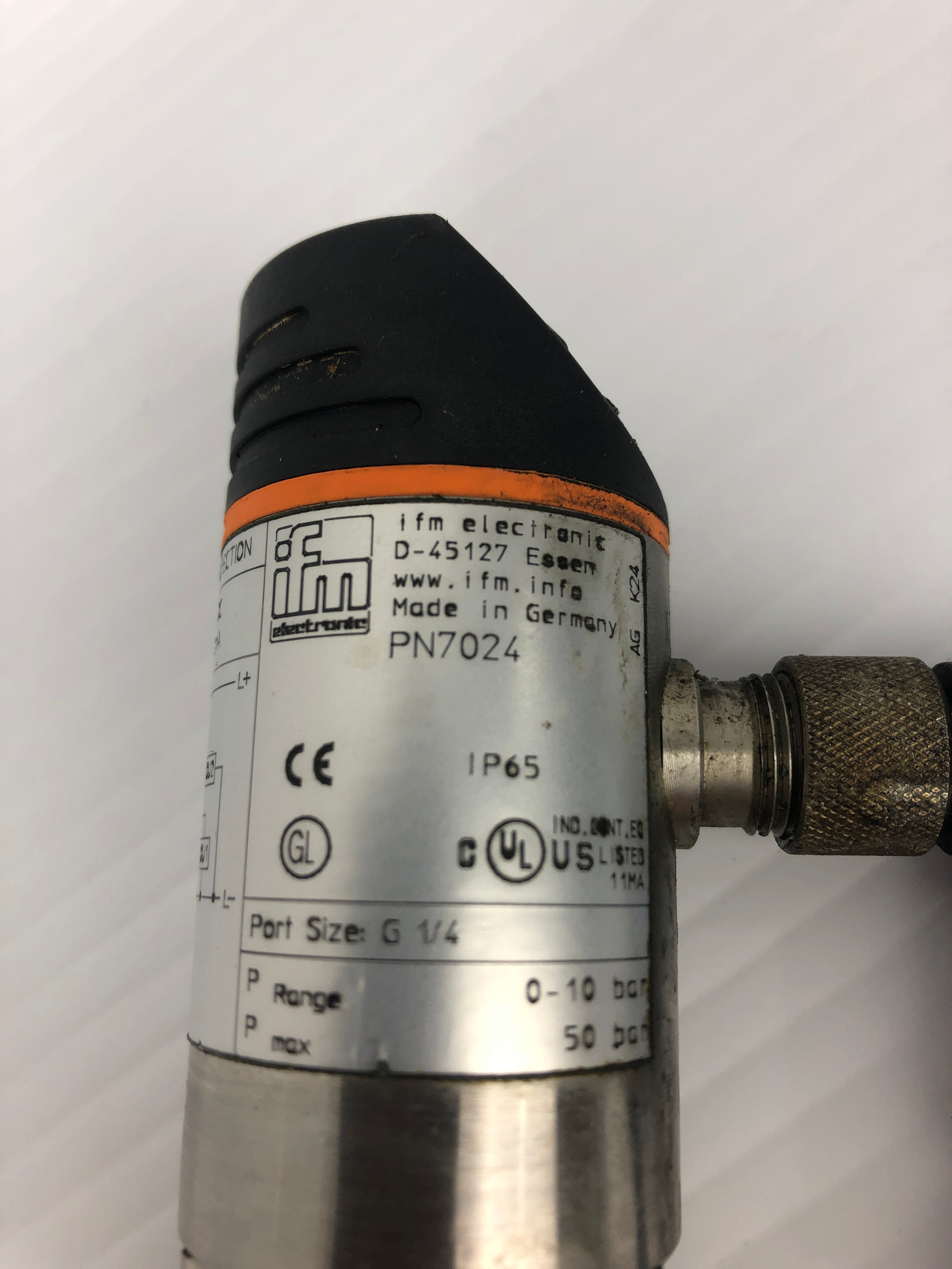 IFM Efector PN7024 Pressure Sensor 50 bar
