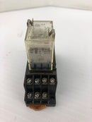 OMRON MY4N-D2 Relay 24VDC with Base 1367YF 250V 5A