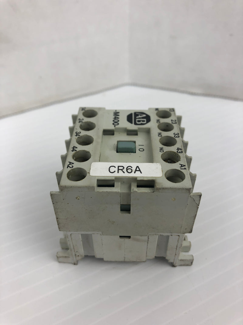 Allen-Bradley 700DC-M400 Control Relay Ser. A 500V 16A 8kV