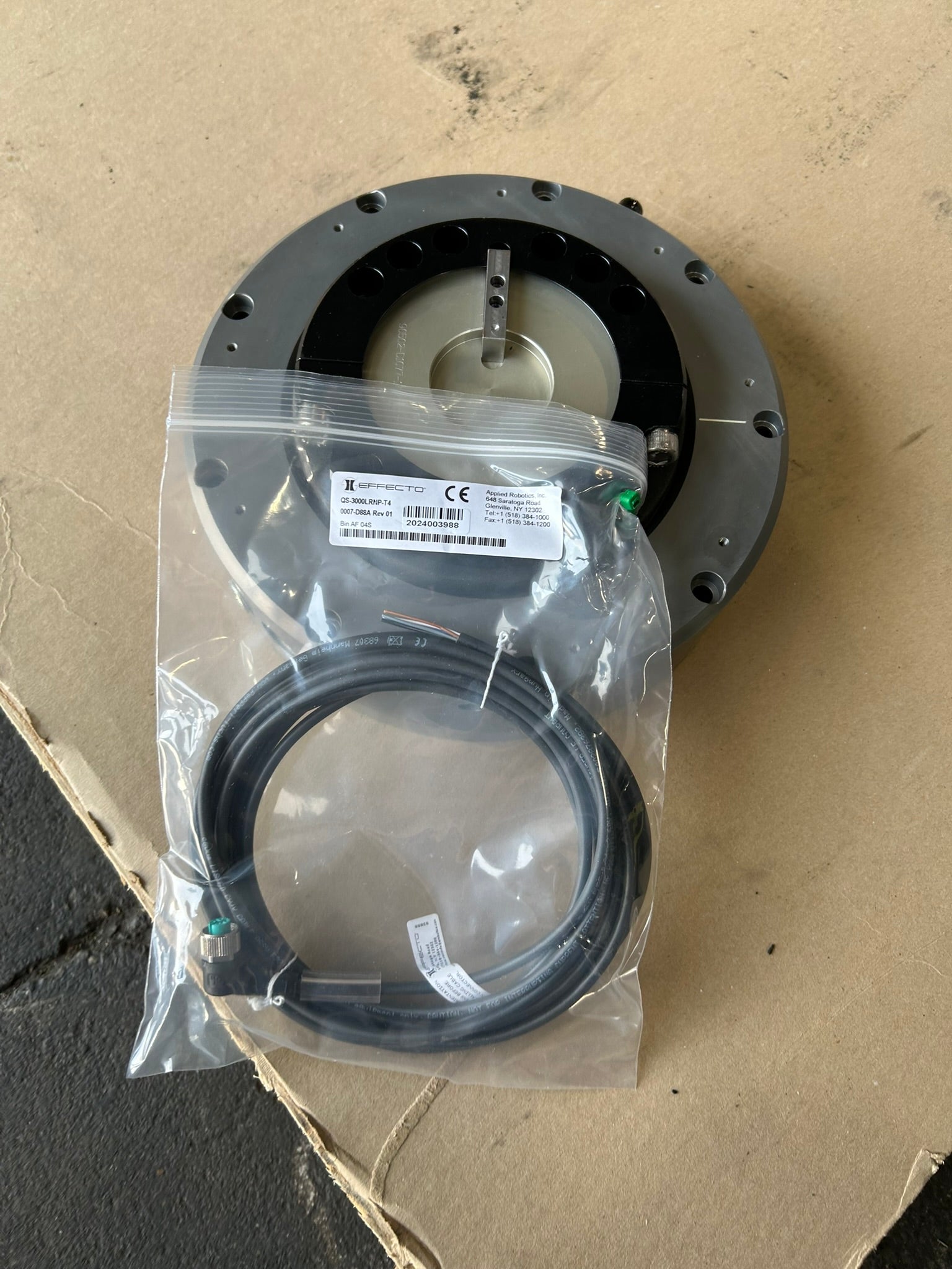 Applied Robotics QS-3000LRNP-T4 QuickSTOP Collision Sensor Robot EOAT Flange