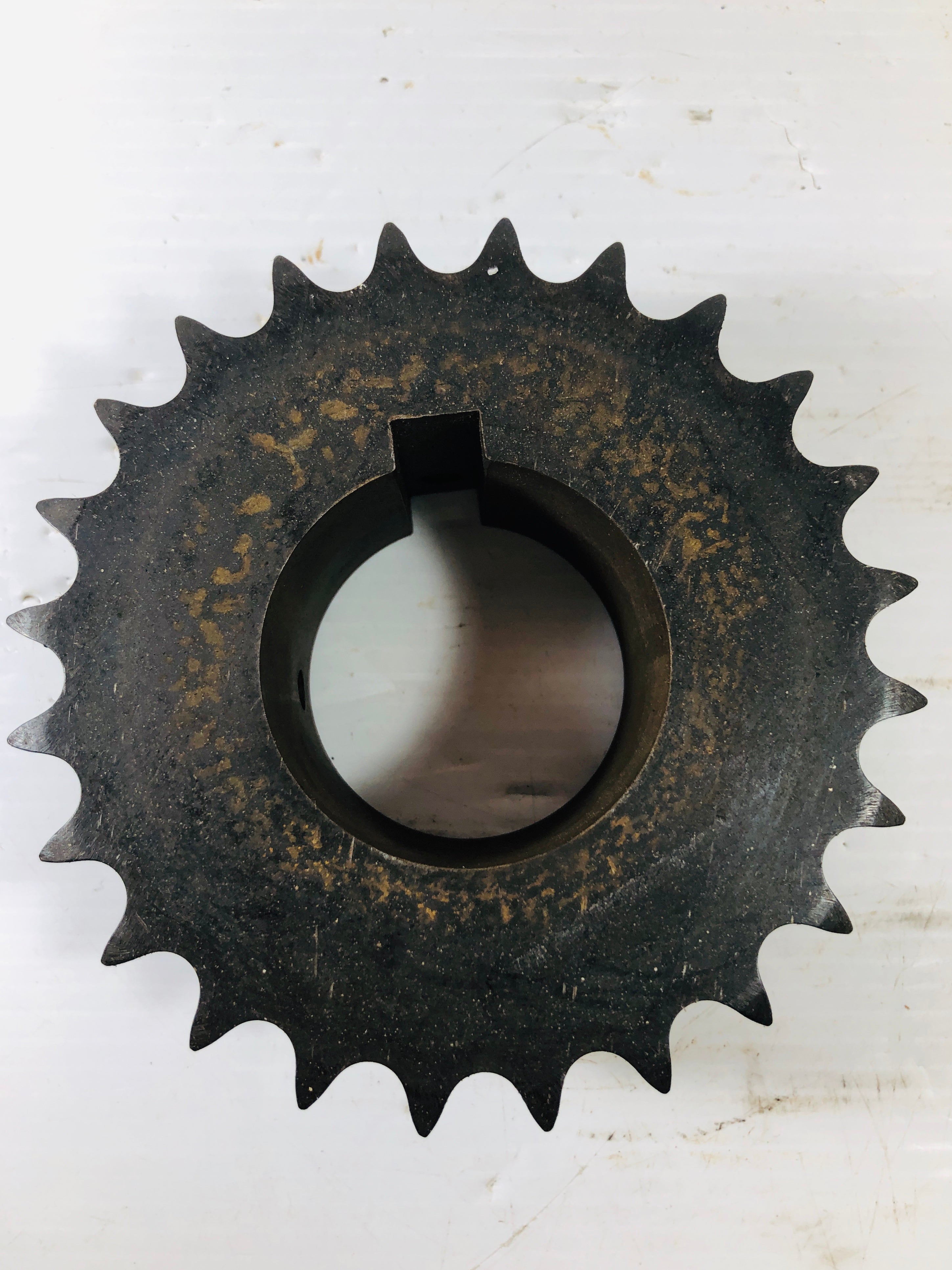Martin D50B24H Double Row Sprocket 2.25" Bore / 2.5" Bore with Keyway