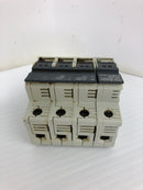 Allen-Bradley 1492-FB3C30-L Fuse Holder Ser. B 600V 30A 4P