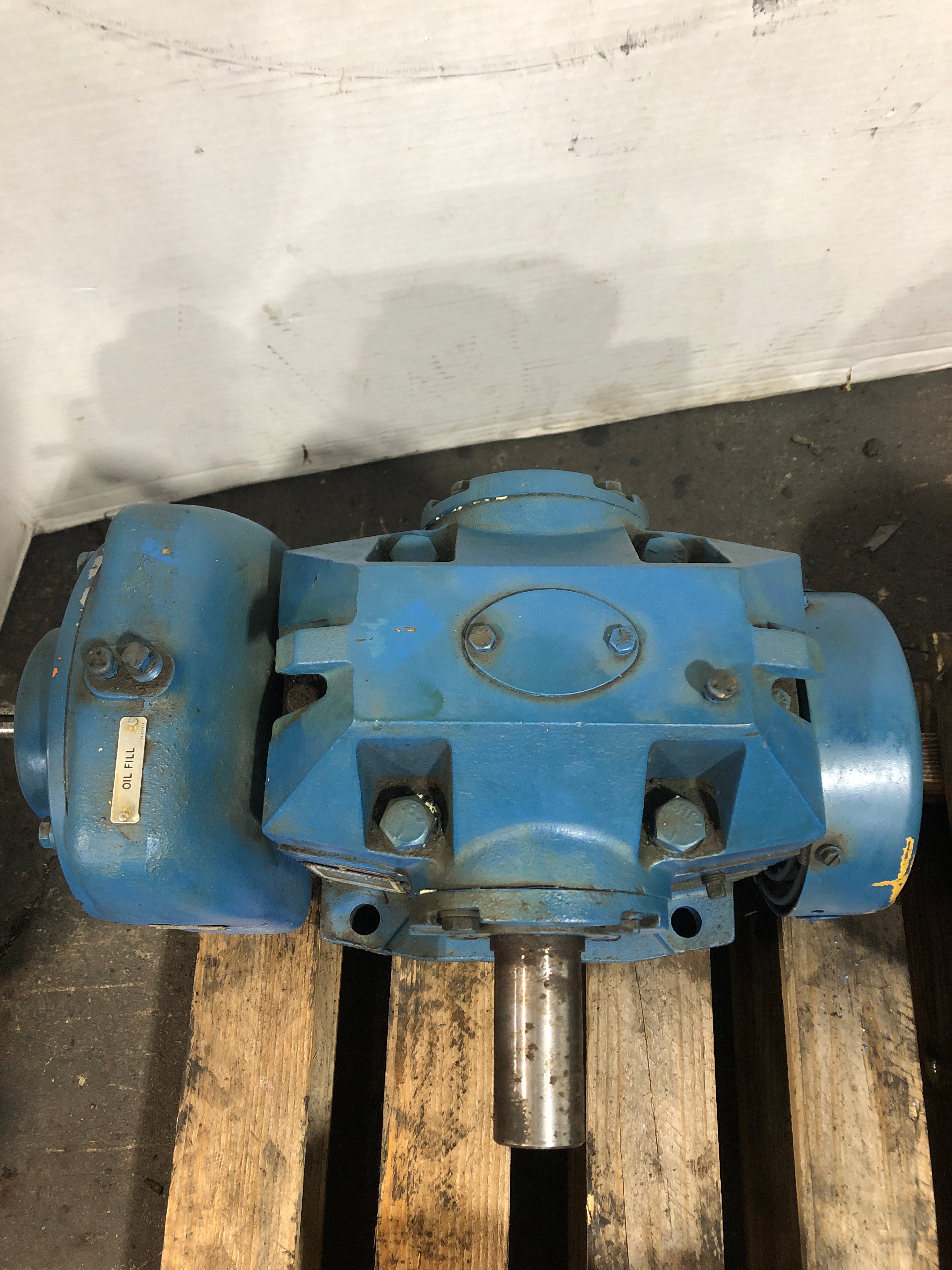 Foote-Jones HYP-HU-40 Hypower Enclosed Wormdrive Gear 248 Ratio 1.10 HP 1750 RPM