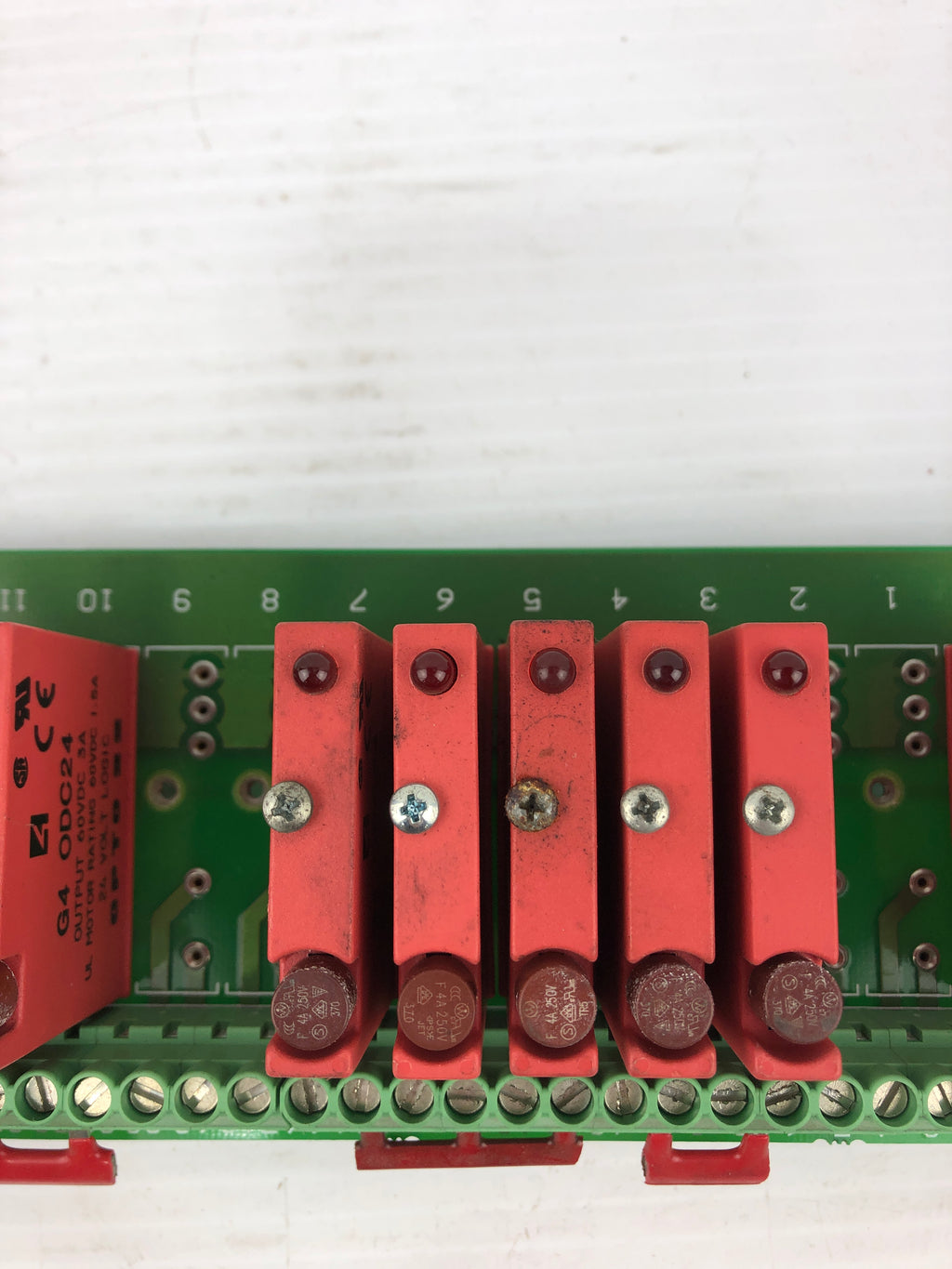 Opto 22 Relay Module OPTO 22 G4PB16 Channel Logic Controller Board Rack with 12 Relay Modules