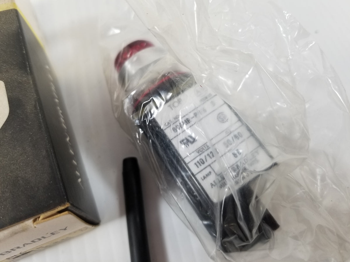 Allen-Bradley 800MR-P16R Small Pilot Light Red Lens