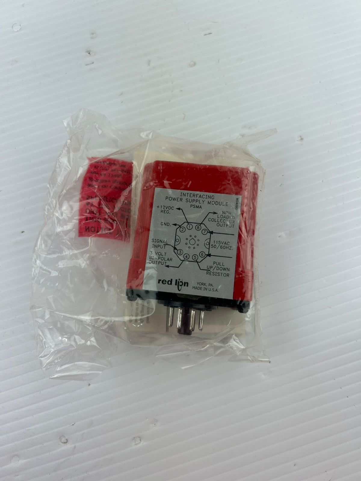 Red Lion PSMA1000 Interfacing Power Supply Module 115VAC 50/60Hz NPN Output