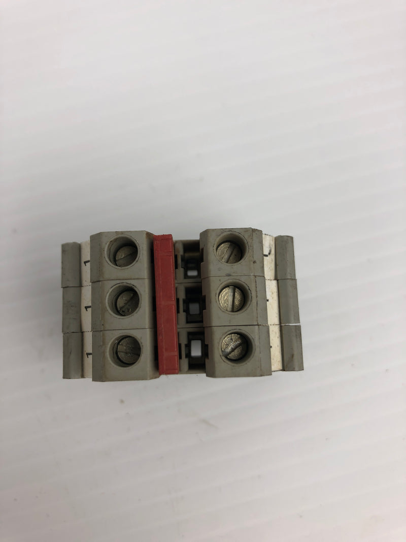 Phoenix Contact UT6 Terminal Block 600V 50A 3P - Lot of 24