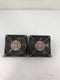 NMB-MAT 4715MS-22T-B50 Cooling Fan Assembly 1PH 220V 50/60Hz 14/13W - Lot of 2