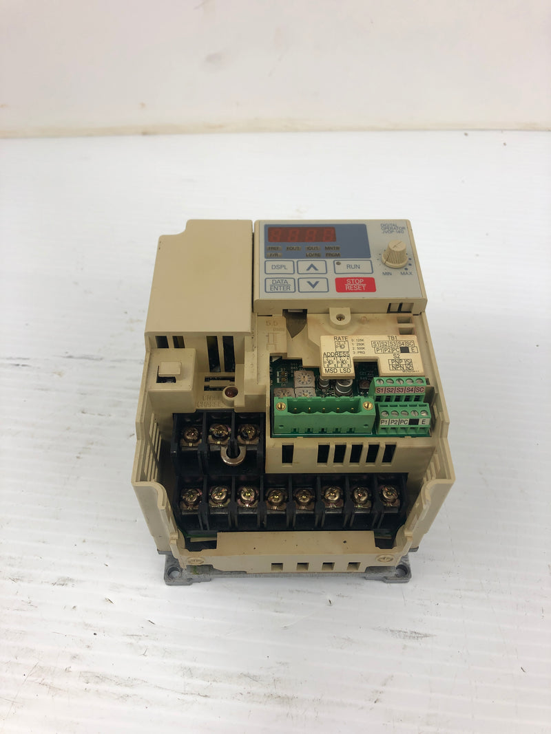 Yaskawa CIMR-V7NU40P2 Varispeed V7N DeviceNet Drive - No Cover