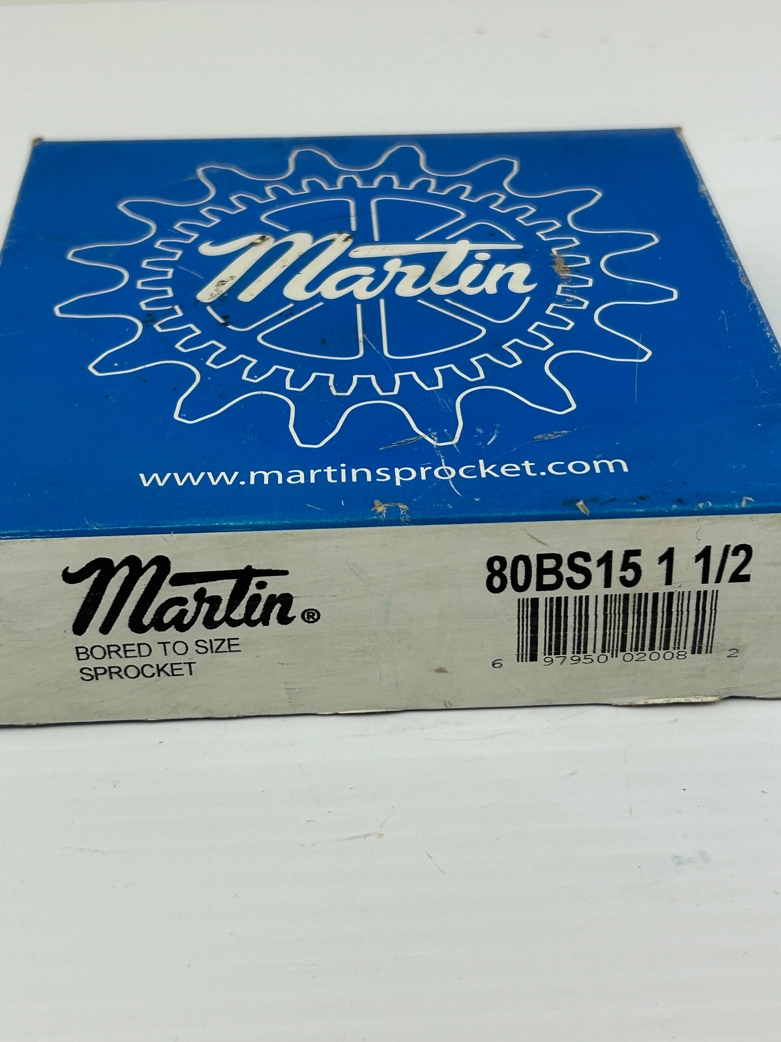 Martin 80BS15 1-1/2" Bored To Size Sprocket 80BS15112 80BS15 1 1/2 New
