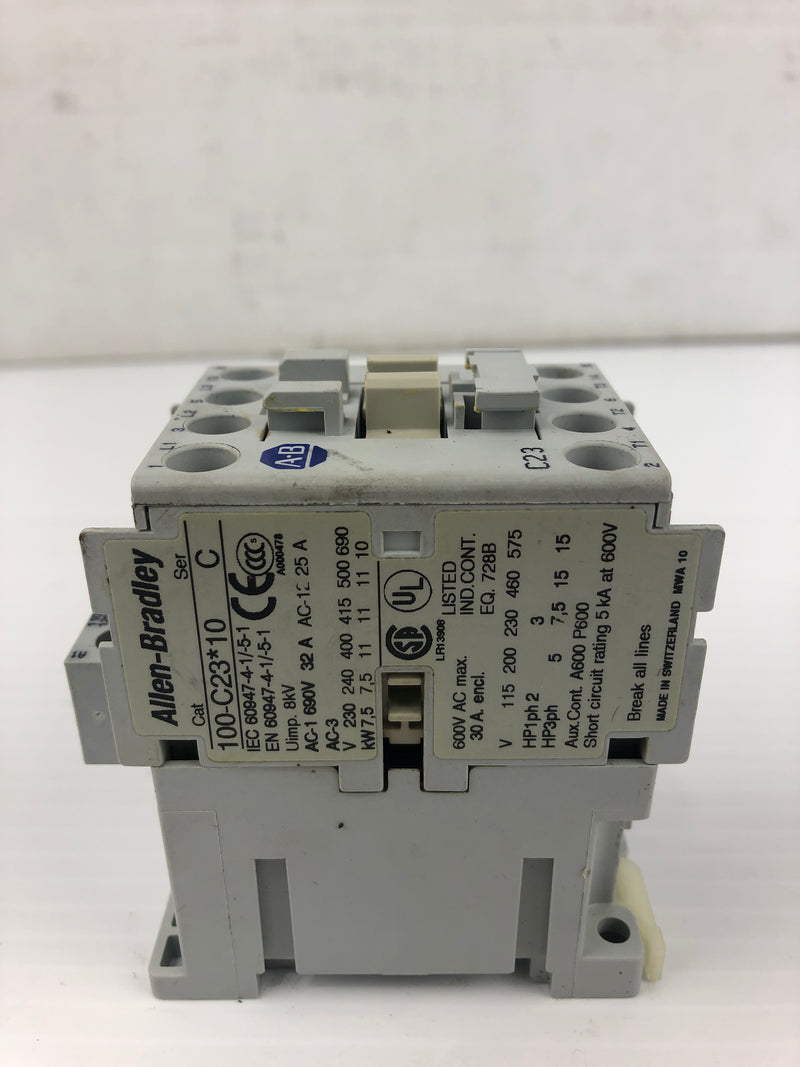 Allen-Bradley 100-C23*10 Contactor Series C - Lot of 2