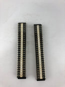 IDEC BTB15 Terminal Blocks 26 Pole - Lot of 2