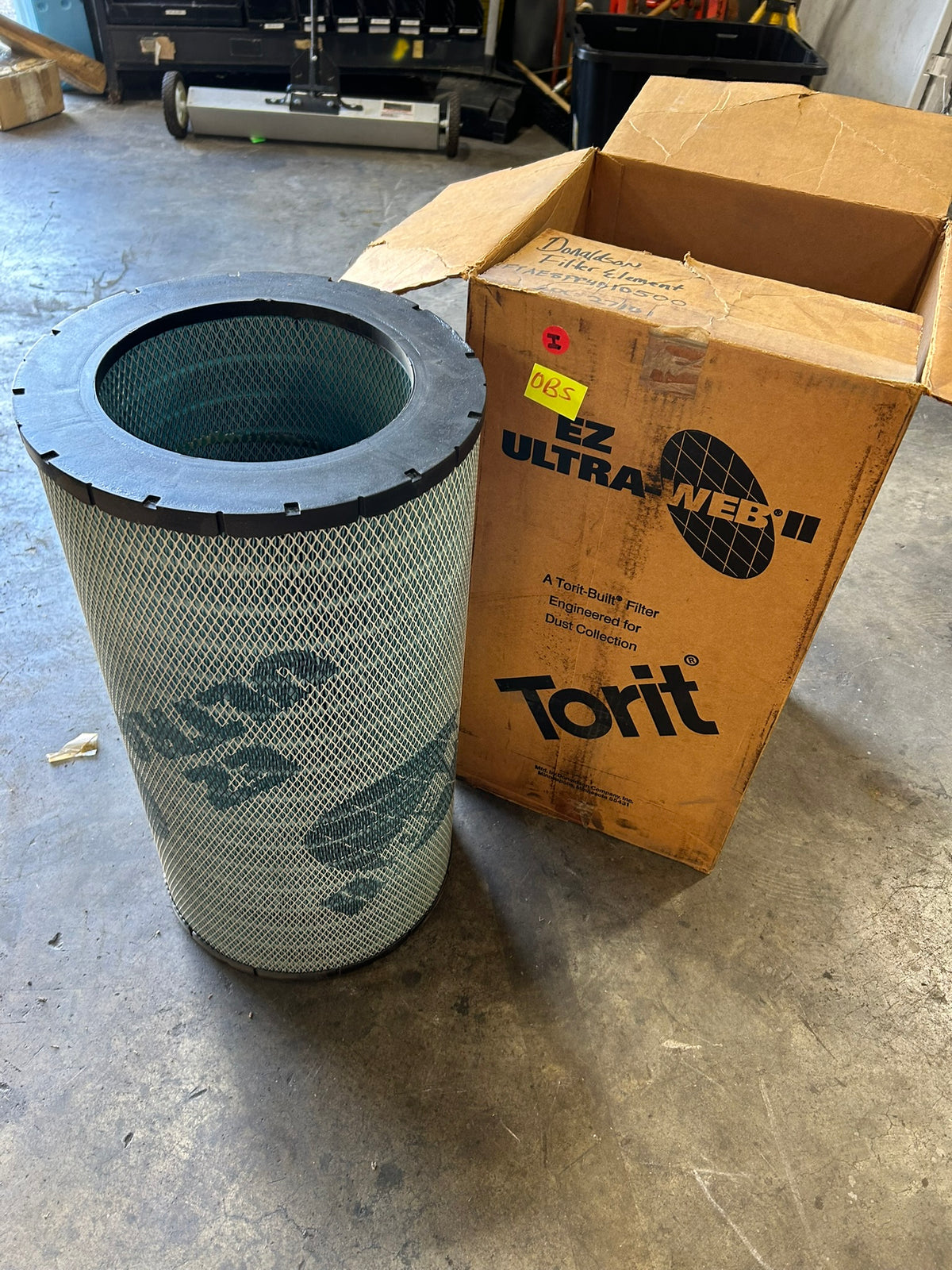 Donaldson Torit 8PP-48105-00 Dust Collector Filter Cart FTAE8PP4810500 P191204