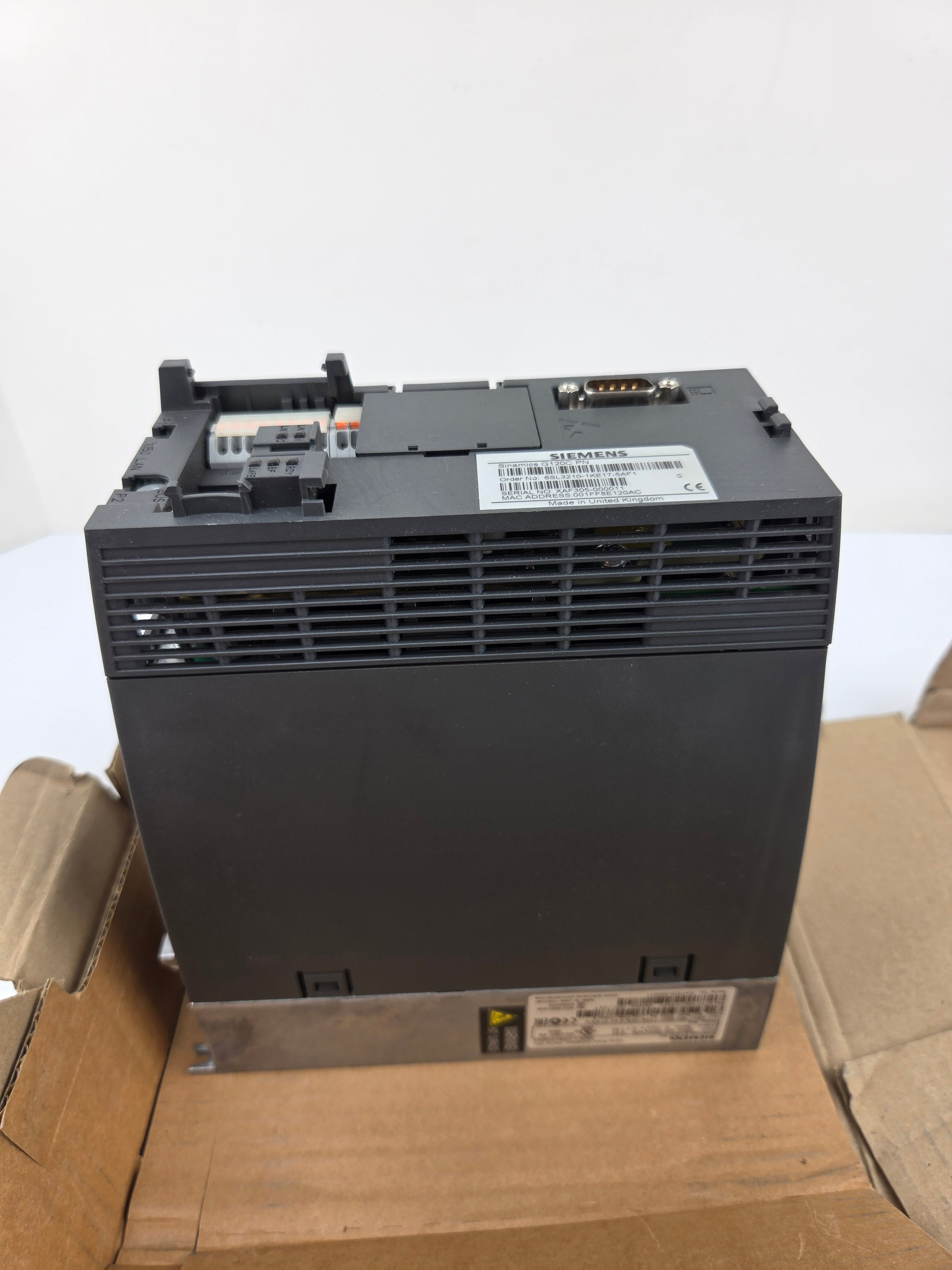 Siemens Sinamics G120C 6SL3210-1KE17-5AF1 Inverter Drive