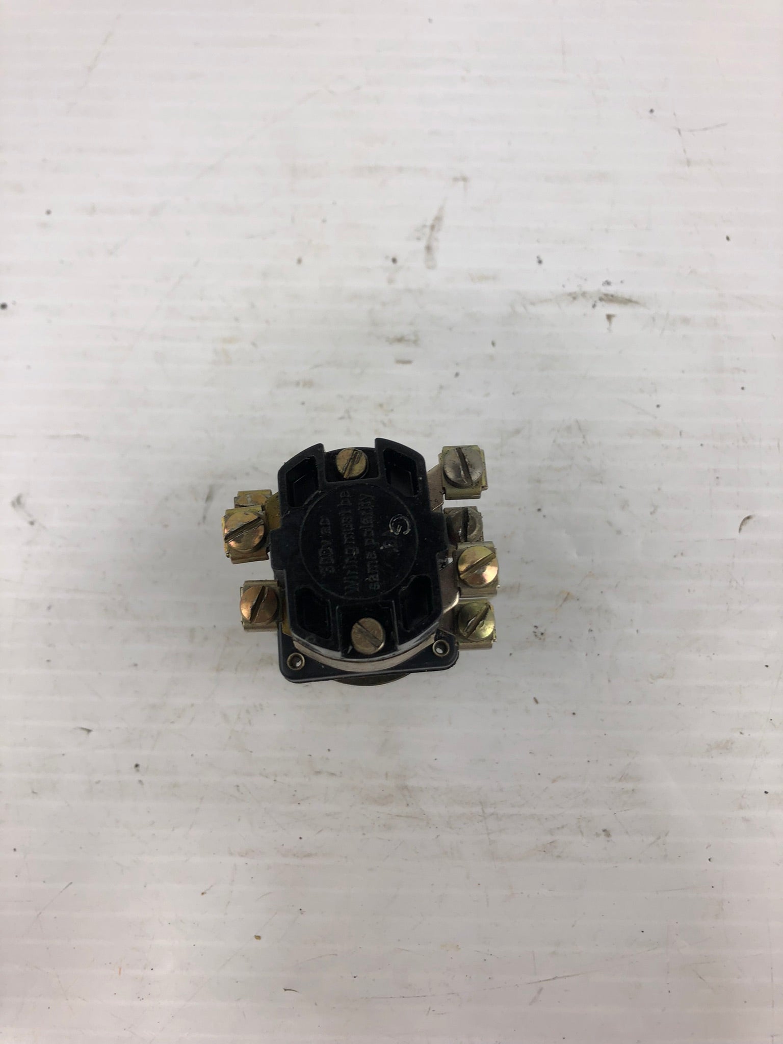 Siemens 3SR4 Pilot Light Switch Indicating Lamp 6A 380V White