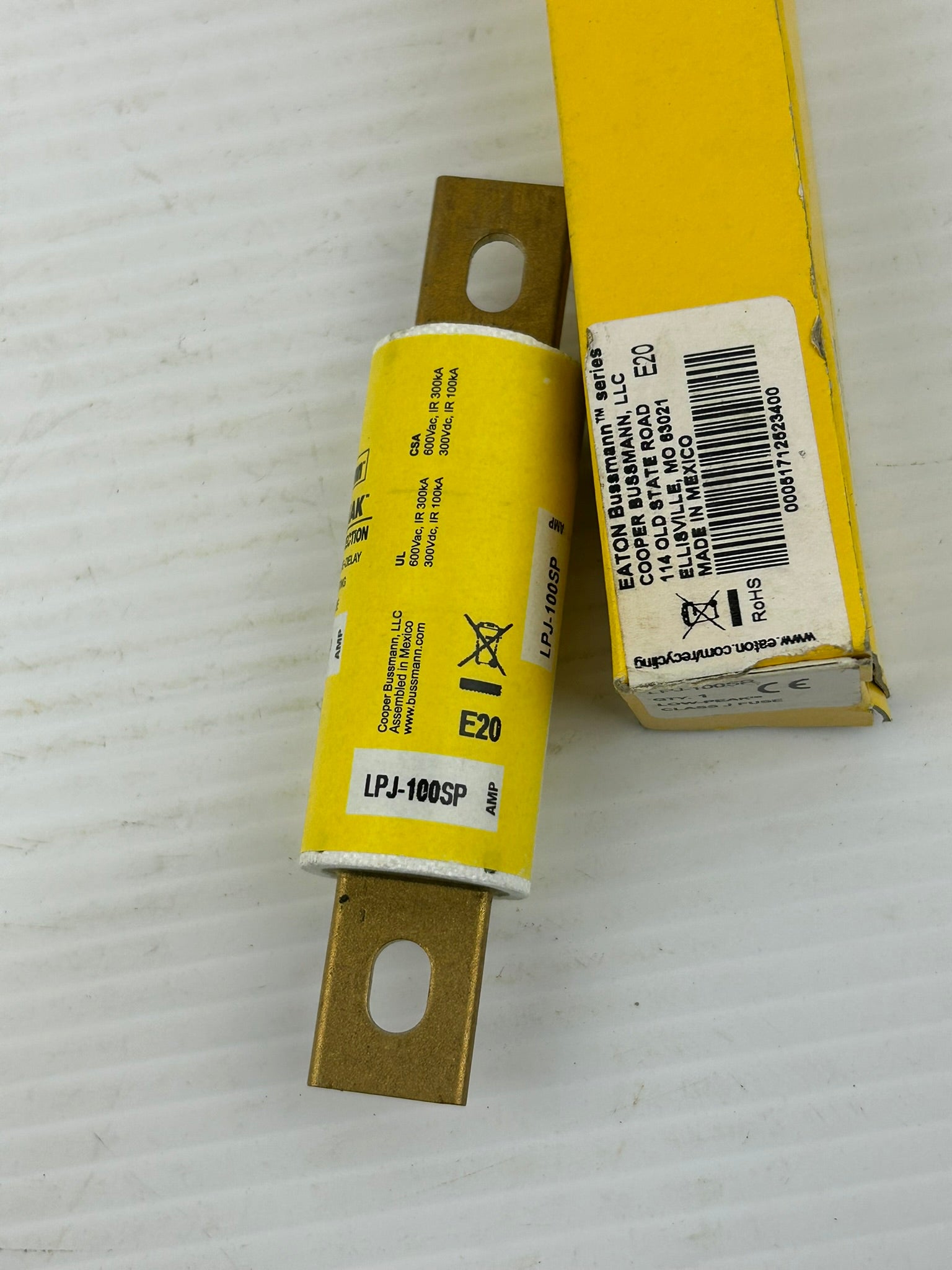 Bussmann LPJ-100SP Low Peak Class J Fuse - Lot of 7 New