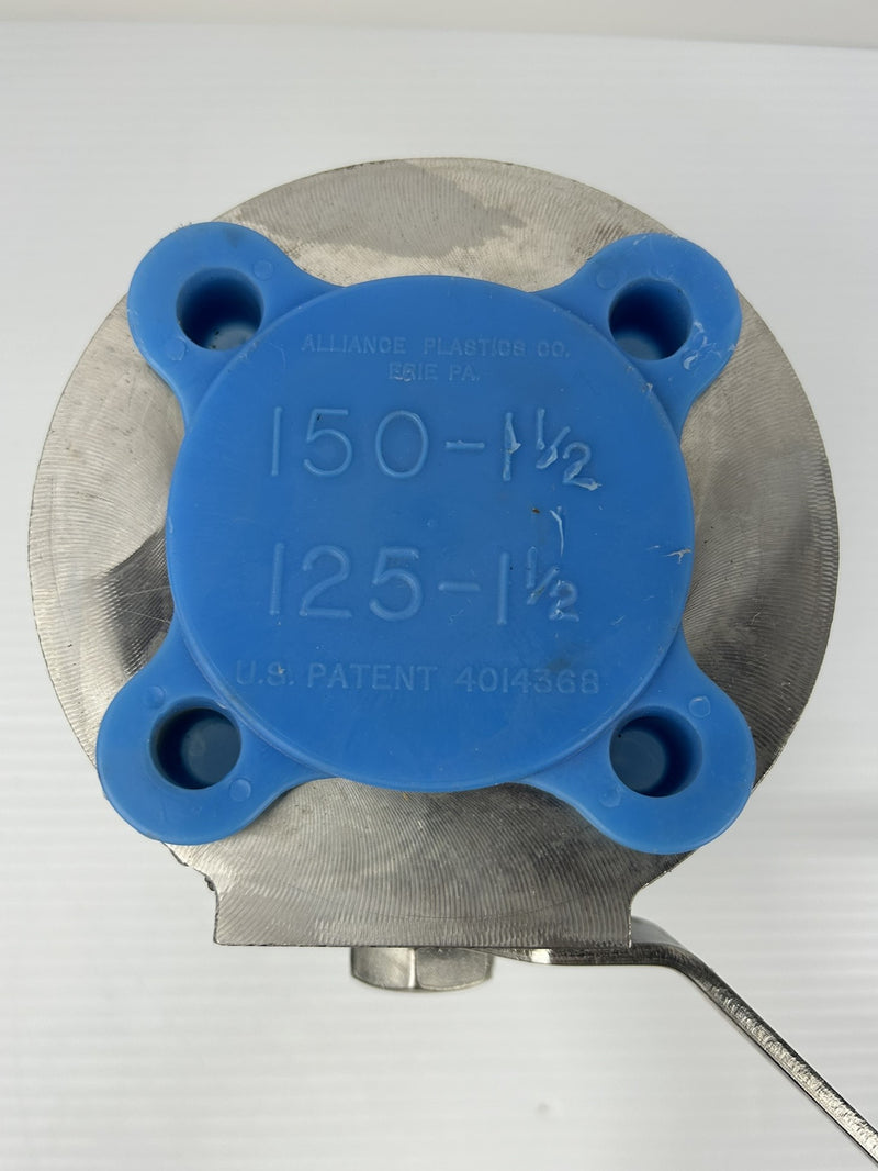 Milwaukee Valve Company 1-1/2" Valve CF8M PYE 125 150