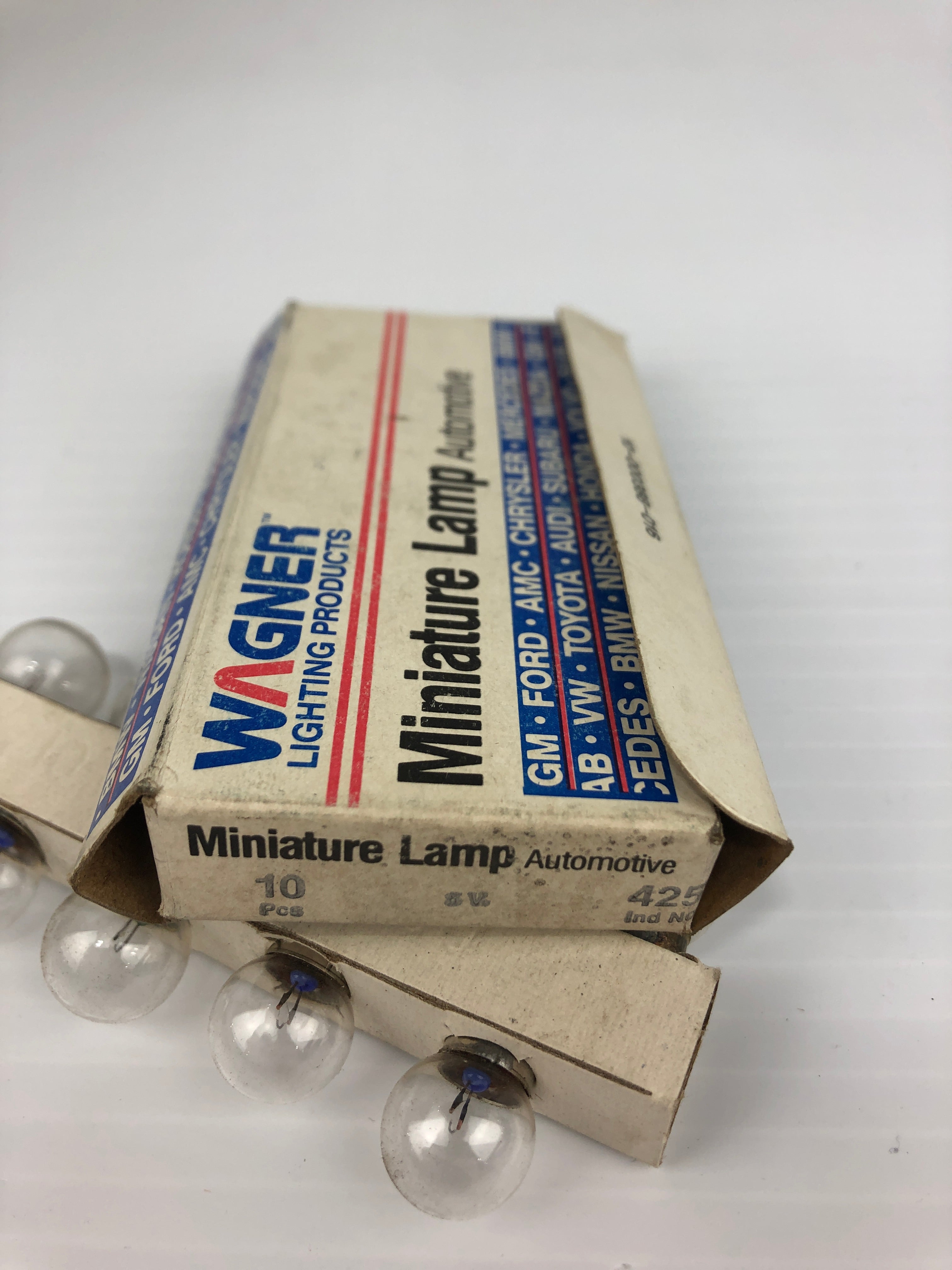 Wagner 425 Miniature Automotive Lamp - Lot of 10