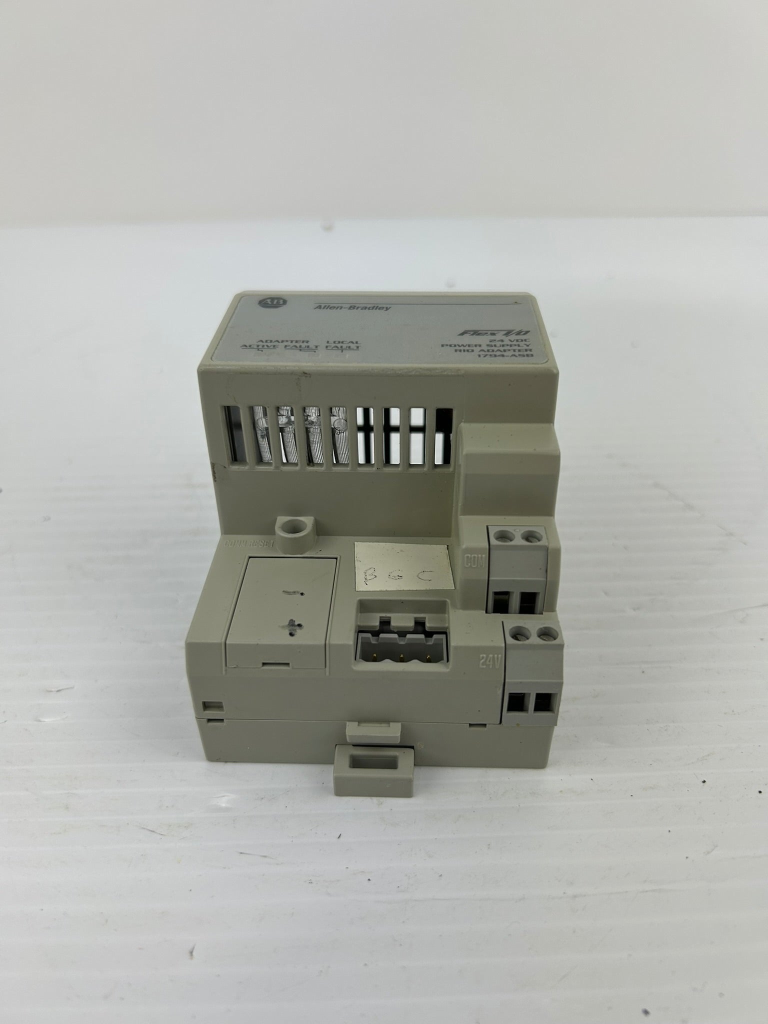 Allen-Bradley 1794-ASB Flex I/O Power Supply RIO Adapter Ser A Rev C01 24VDC