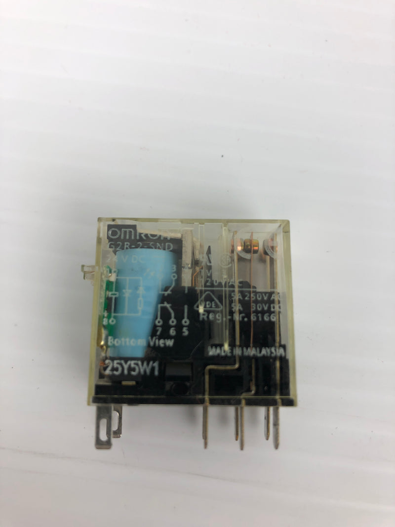 Omron G2R-2-SND Relay 24VDC