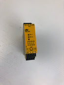 Pilz PZE X4P Safety Relay 24VDC 4n/o