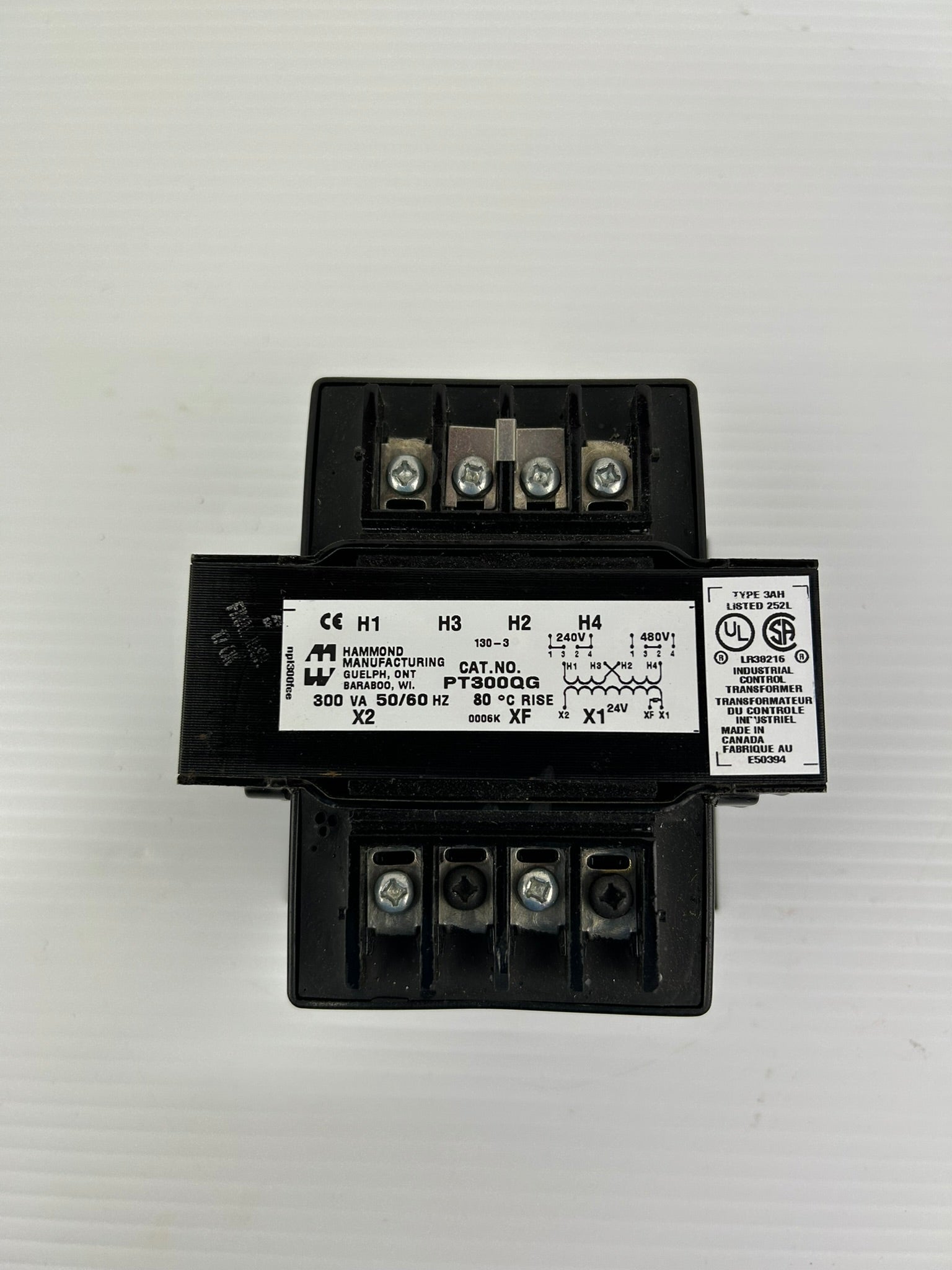Hammond Manufacturing PT300QG Transformer 300VA 50/60Hz