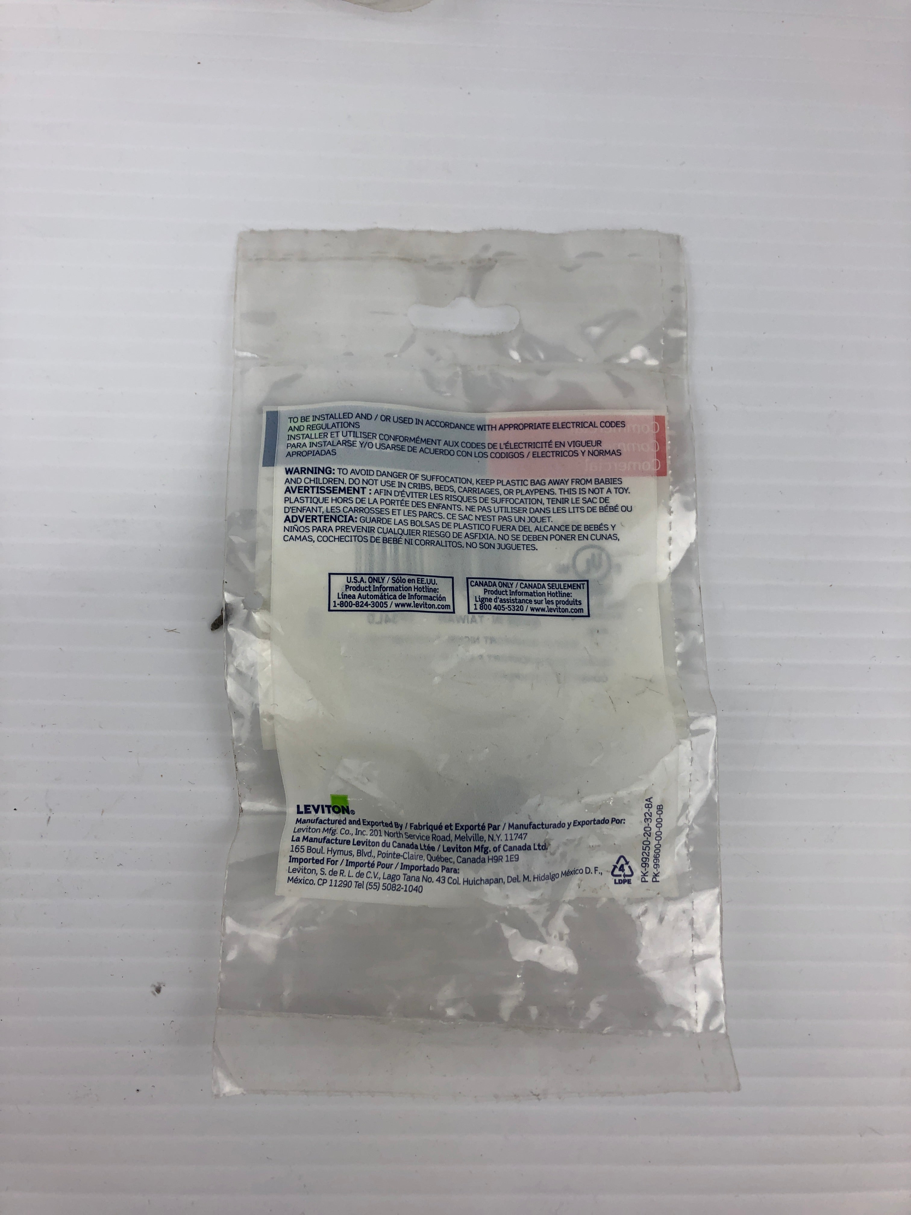 Leviton 41084-FGF Quick Port Snap-In Female F-Type Coaxial Cable Jack - Lot of 3