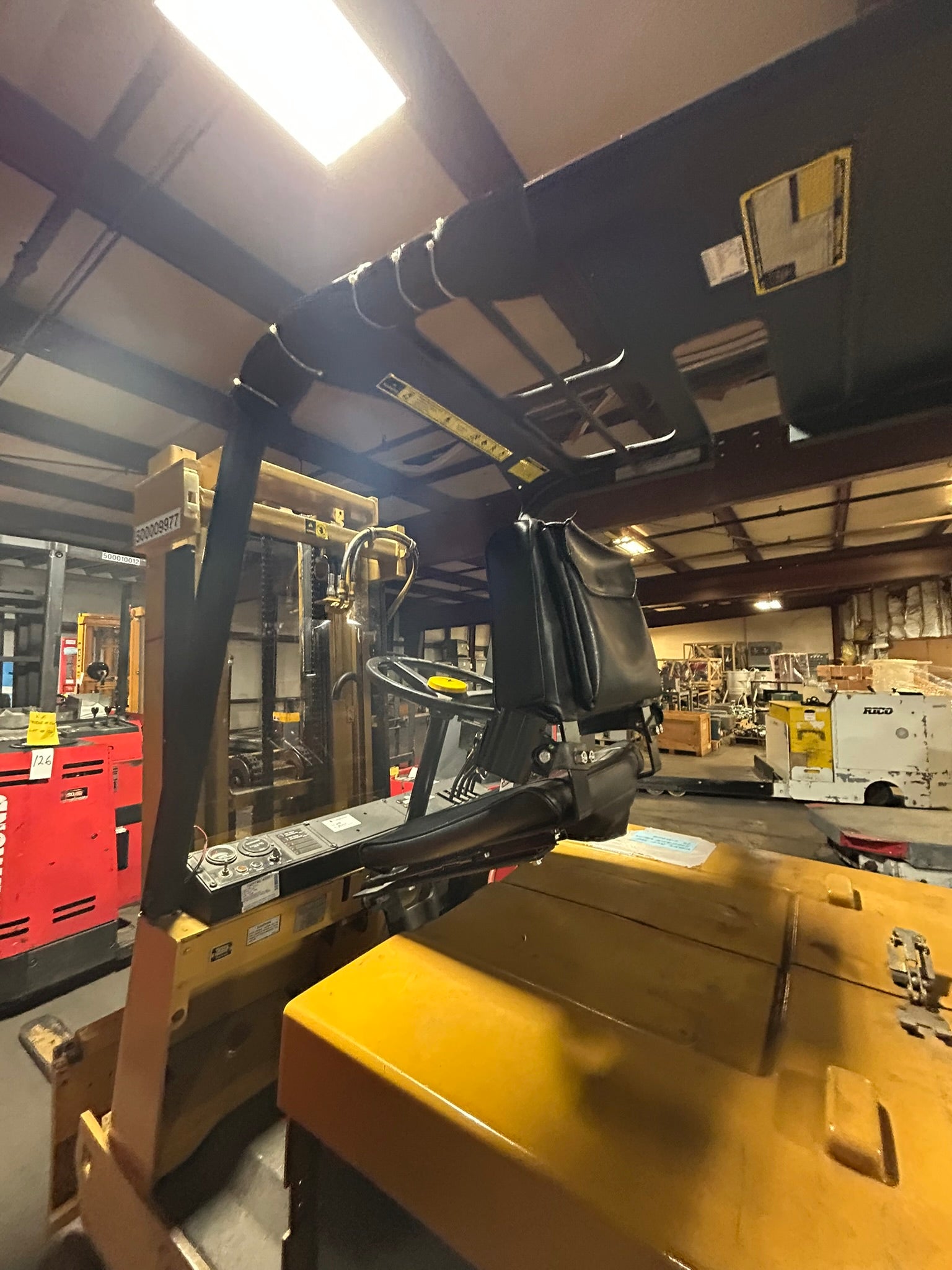 Caterpillar MC60B Electric Sit Down Forklift Truck 6000 Lb. Capacity 36V 803 Hrs