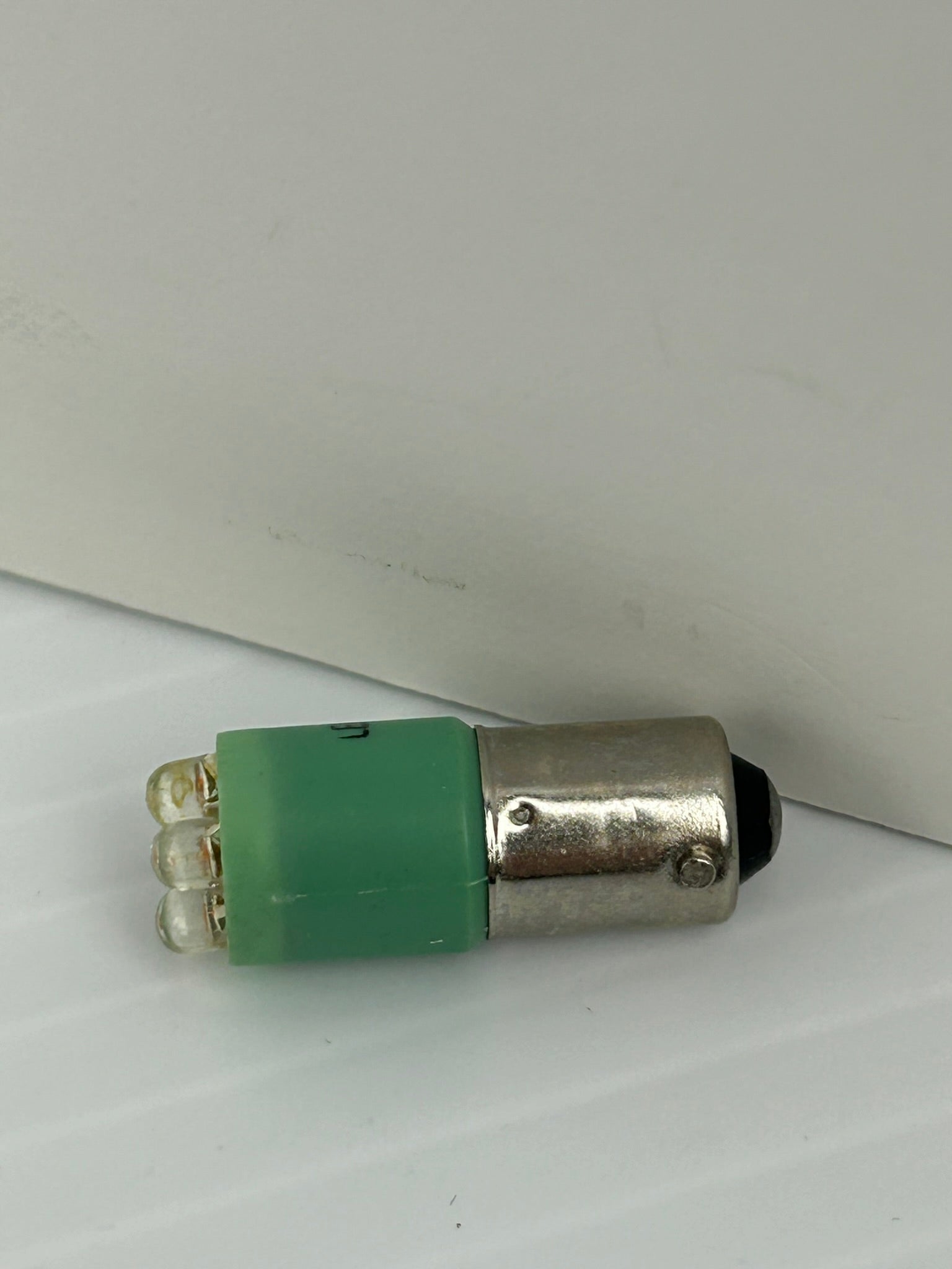 Ledtronics Mini Green LED Lamp Light Bulb 24V - Lot of 8