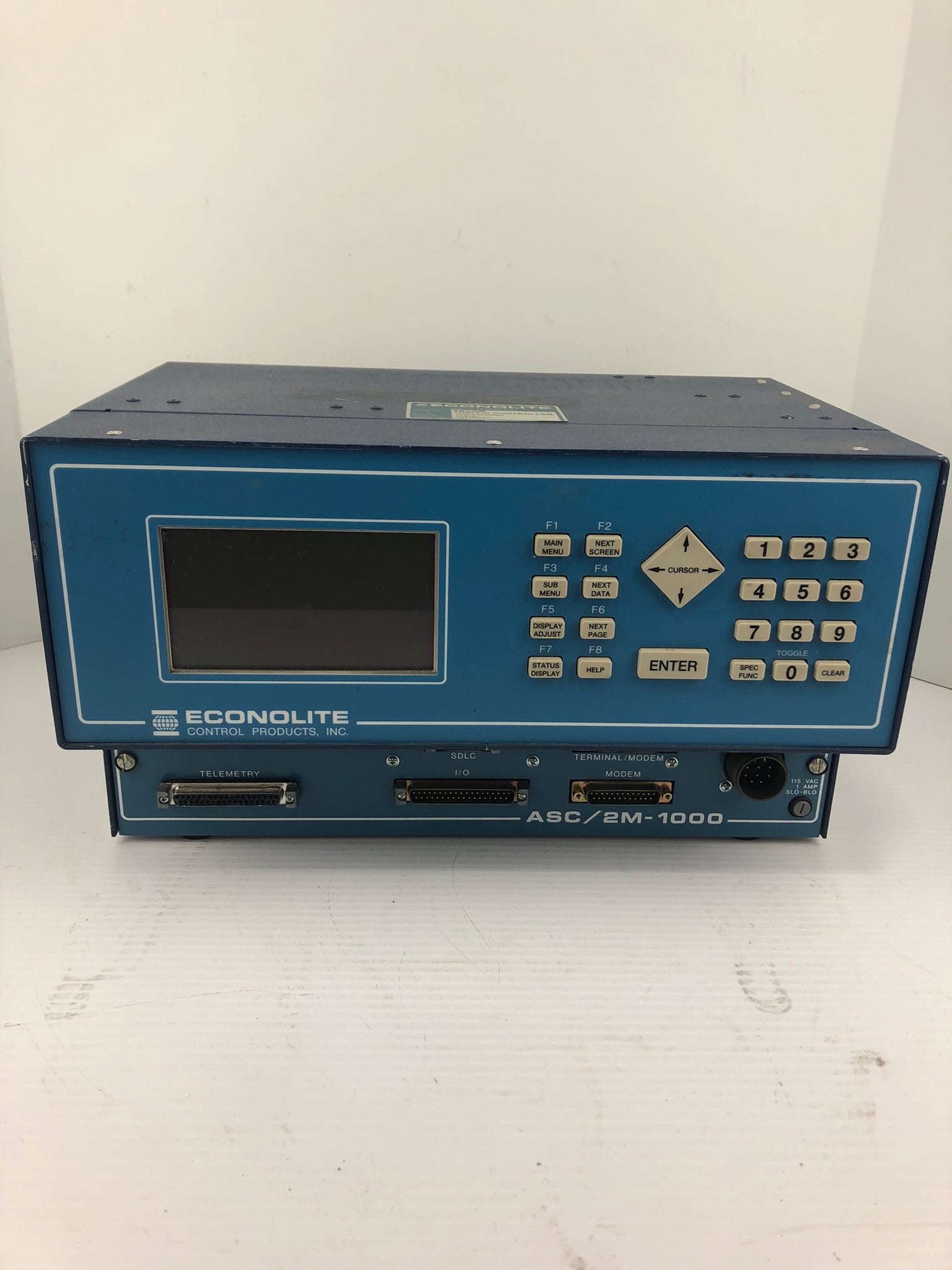 *** Econolite ASC/2M-1000 Traffic Controller - Broken Door