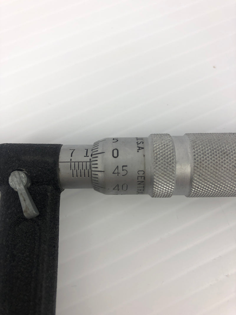 Central Tools 0-50mm Pointed Micrometer