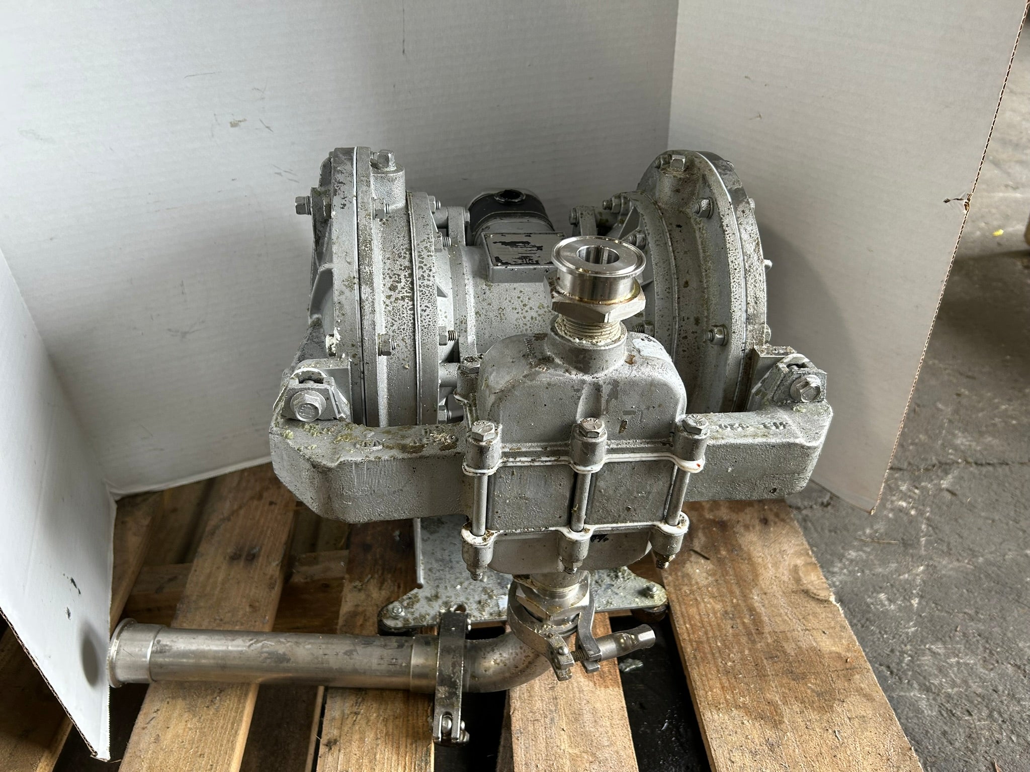 Sandpiper ST1-A Air Powered Double Diaphragm Pump DVG-4-SS Warren Rupp