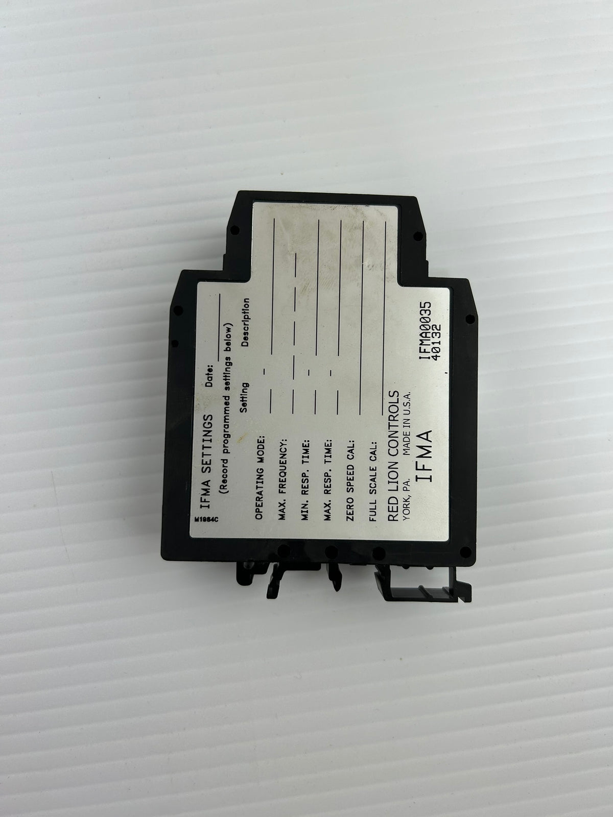 Red Lion IFMA0035 Universal Signal Conditioner Isolator DIN Rail Module 40132