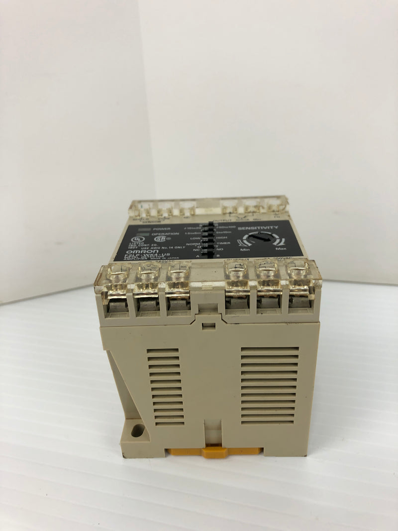 Omron F2LP-WK4-US Metal Detector Amplifier 250VAC 100mA 3A 50/60Hz