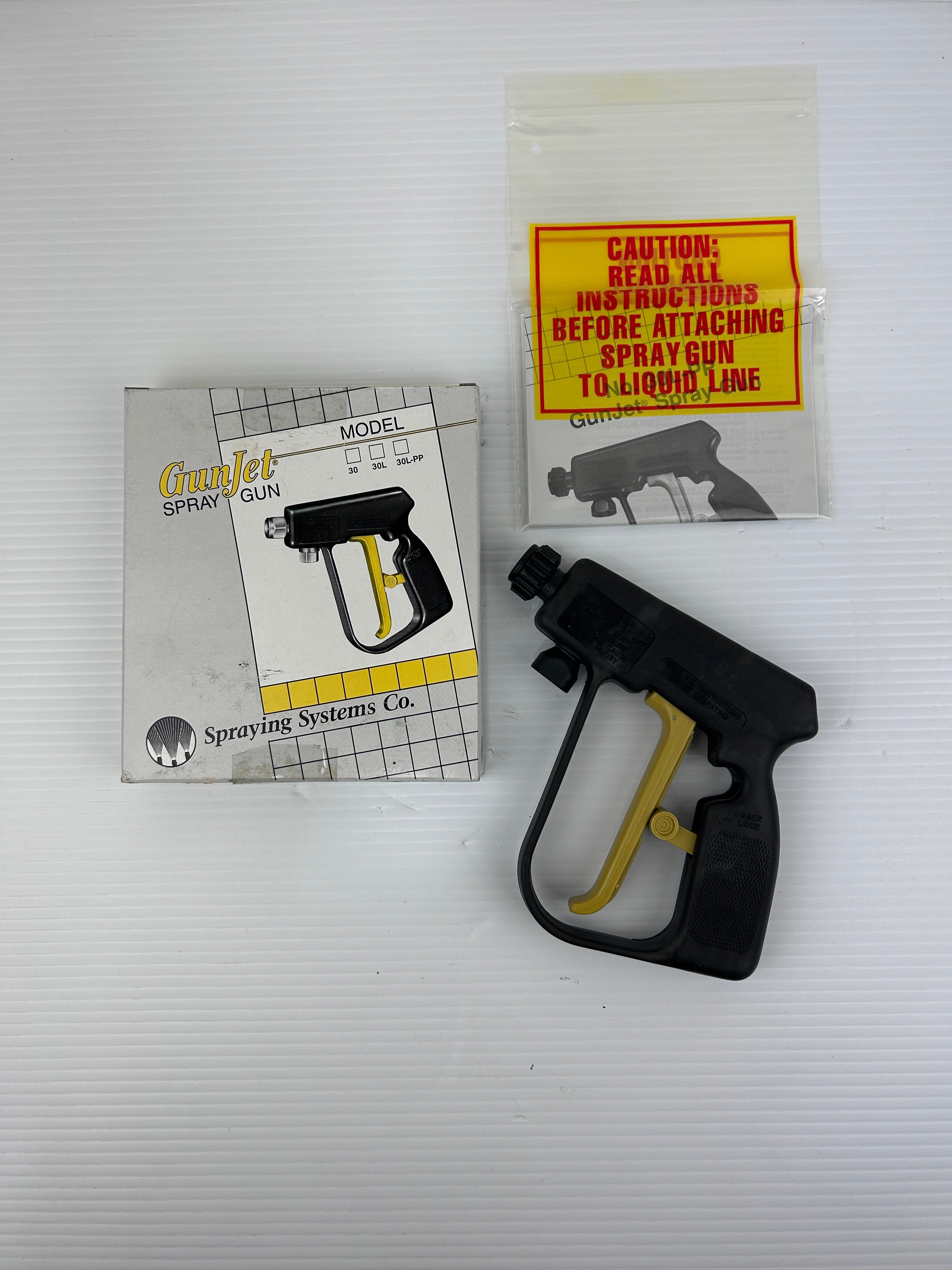 GunJet 30L-PP Spray Gun Spraying Systems Co. 150 PSI 10 bar