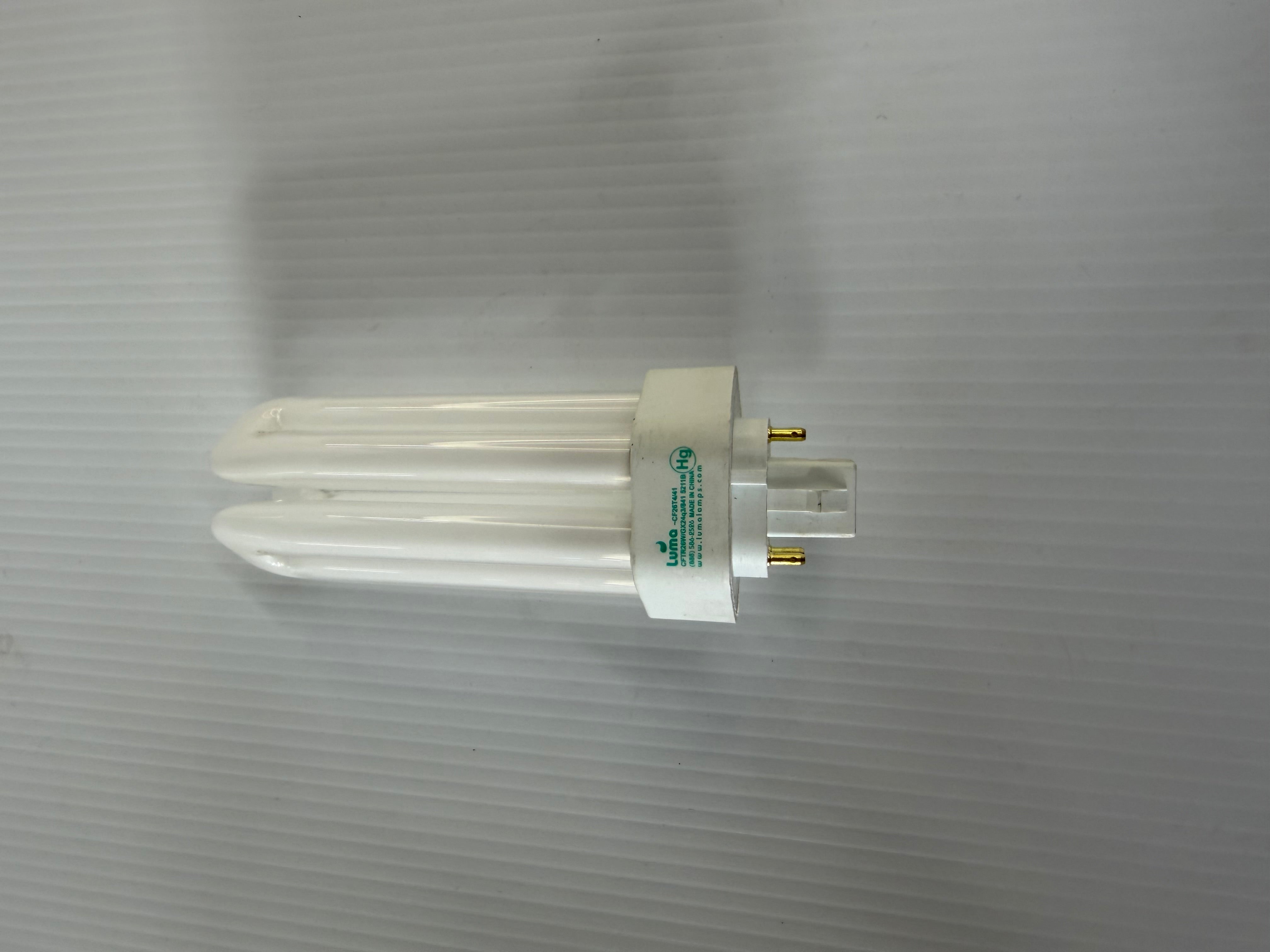 Lot of 4 Luma Lamps CFTR26W/GX24q3/841 Fluorescent Lamps