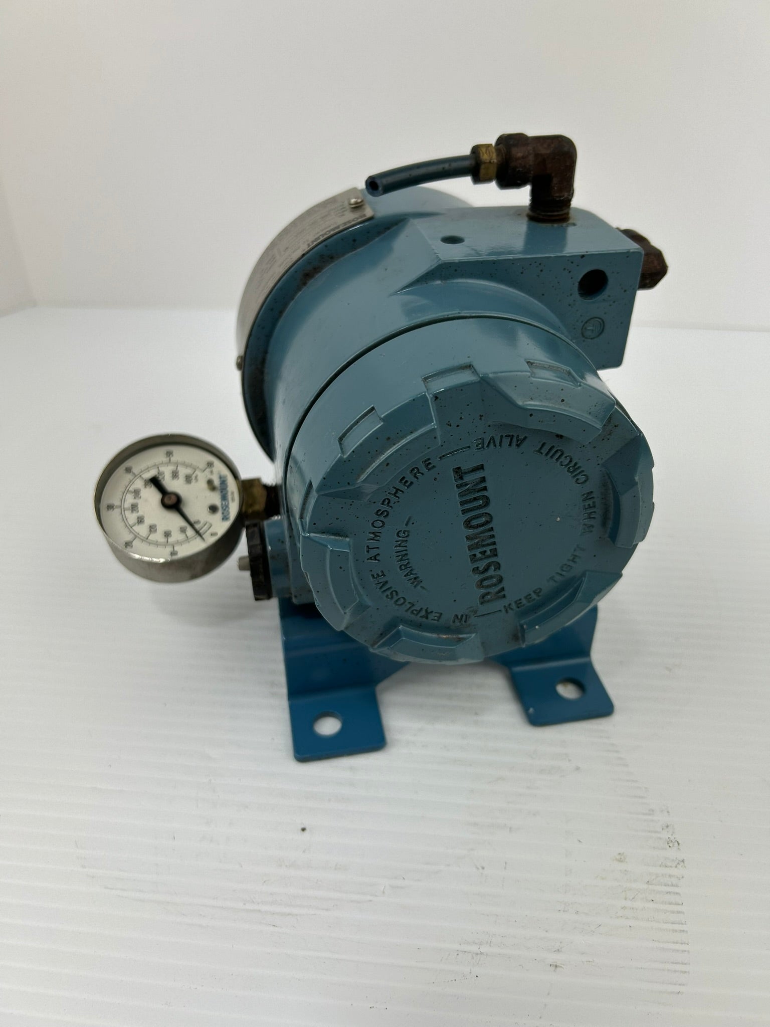 Rosemount 3311DS1J1B1 Pressure Transducer with Pressure Side Gauge 0-60 PSI