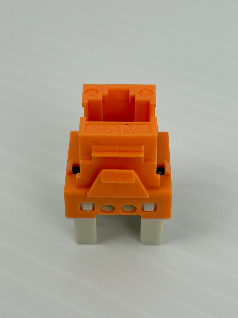 Krone 1356065 TrueNet Category 6 Jack Cat 6 Connector Orange - Lot of 50