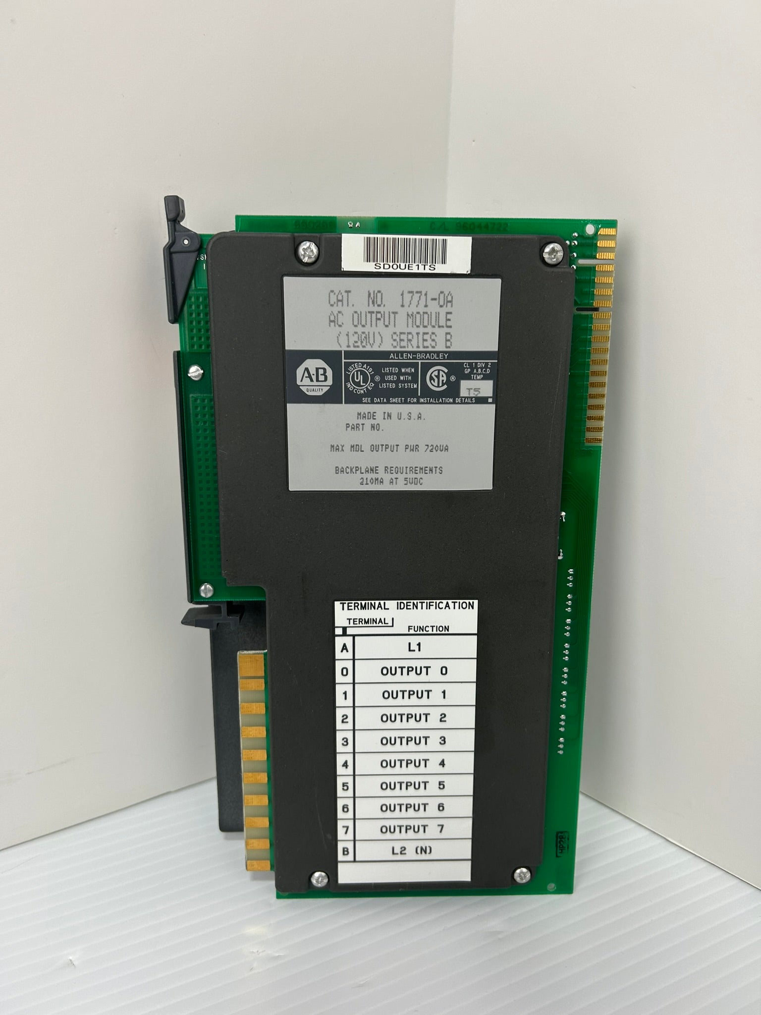 Allen-Bradley 1771-OA AC Output Module Series B 120V