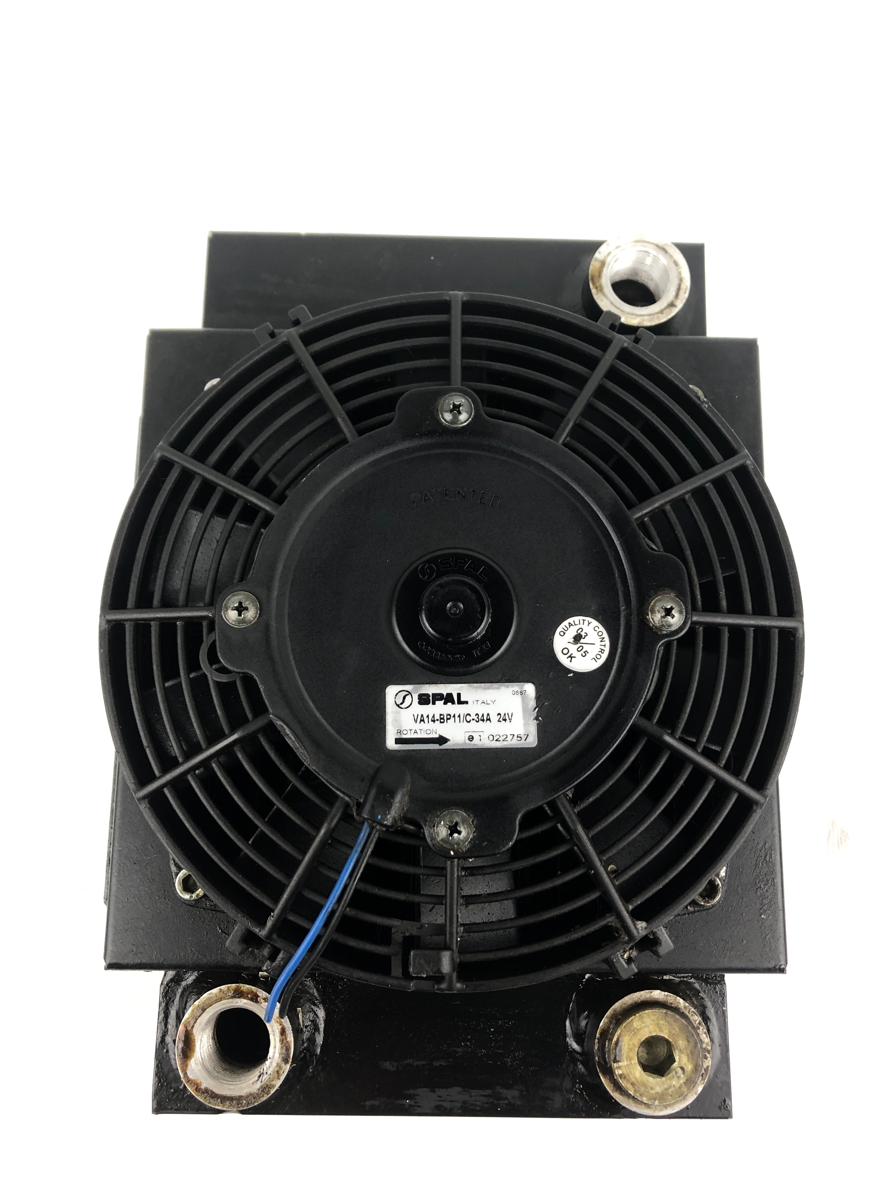 HYDAC SA Cooling System 11307622-057 with Spal VA14-BP11/C34A 24V Fan
