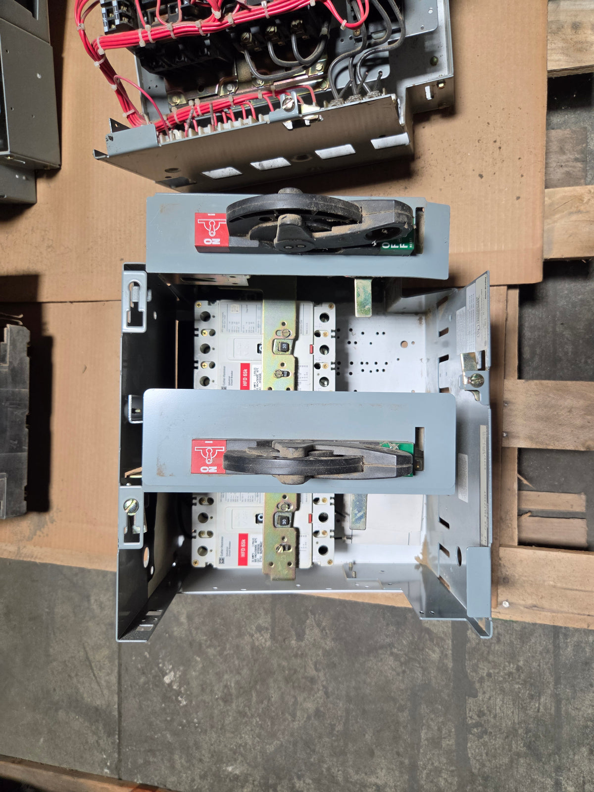 Allen Bradley 2193F-AKC MCC Bucket 30A Dual Breaker Centerline 2100 - No Door