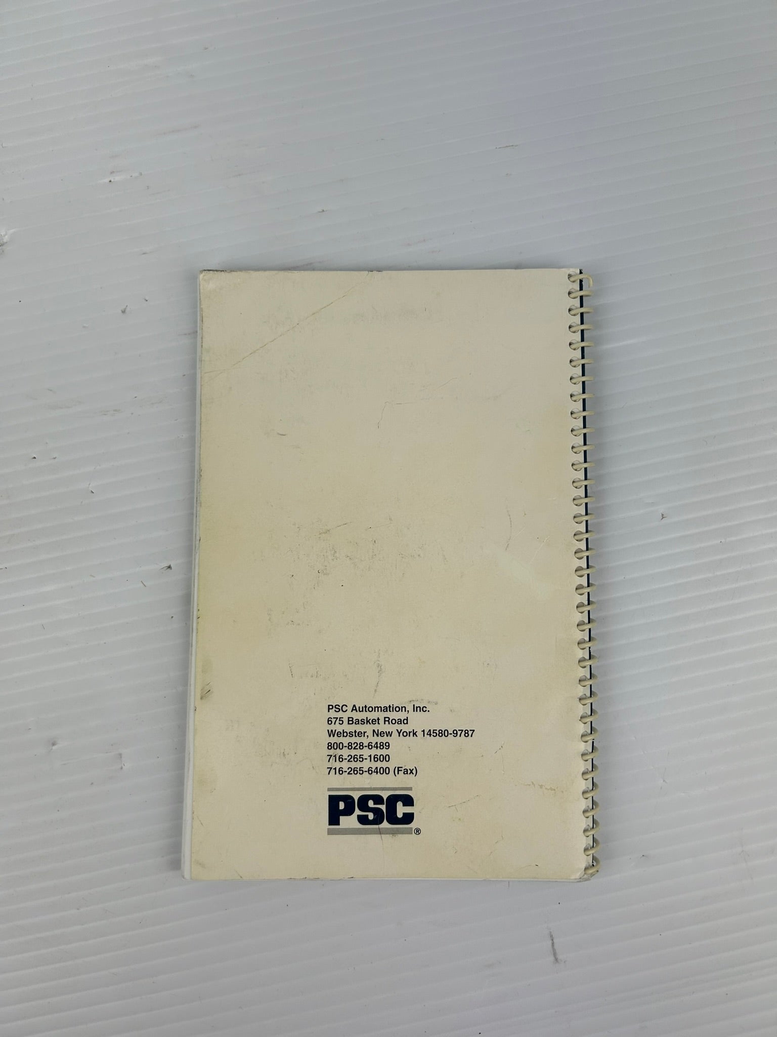 PSC LazerData 9000E Barcode Scanner Installation and Operation Manual 7902033