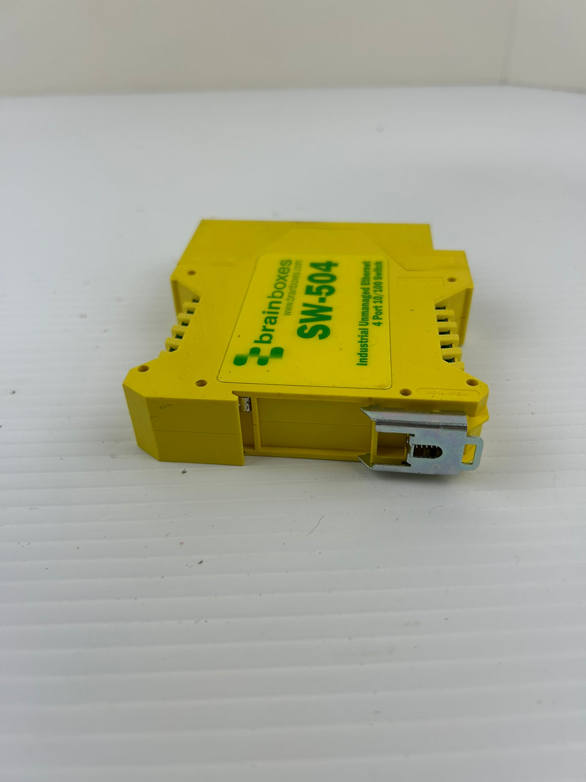 Brainboxes SW-504 Industrial Ethernet Switch 4 Port 10/100 DIN Rail Unmanaged