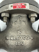 Aloyco CN7M Stainless Steel Valve 16798 377 150 1/2"