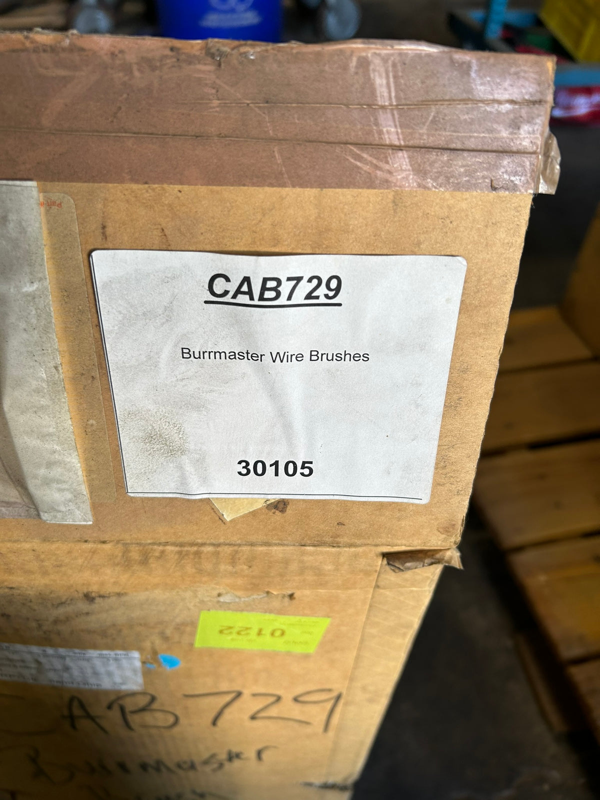 Kent 387.29K.60 12" Deburring Roller Wide Face Wire Brush 12"x3.25" .020" CAB729